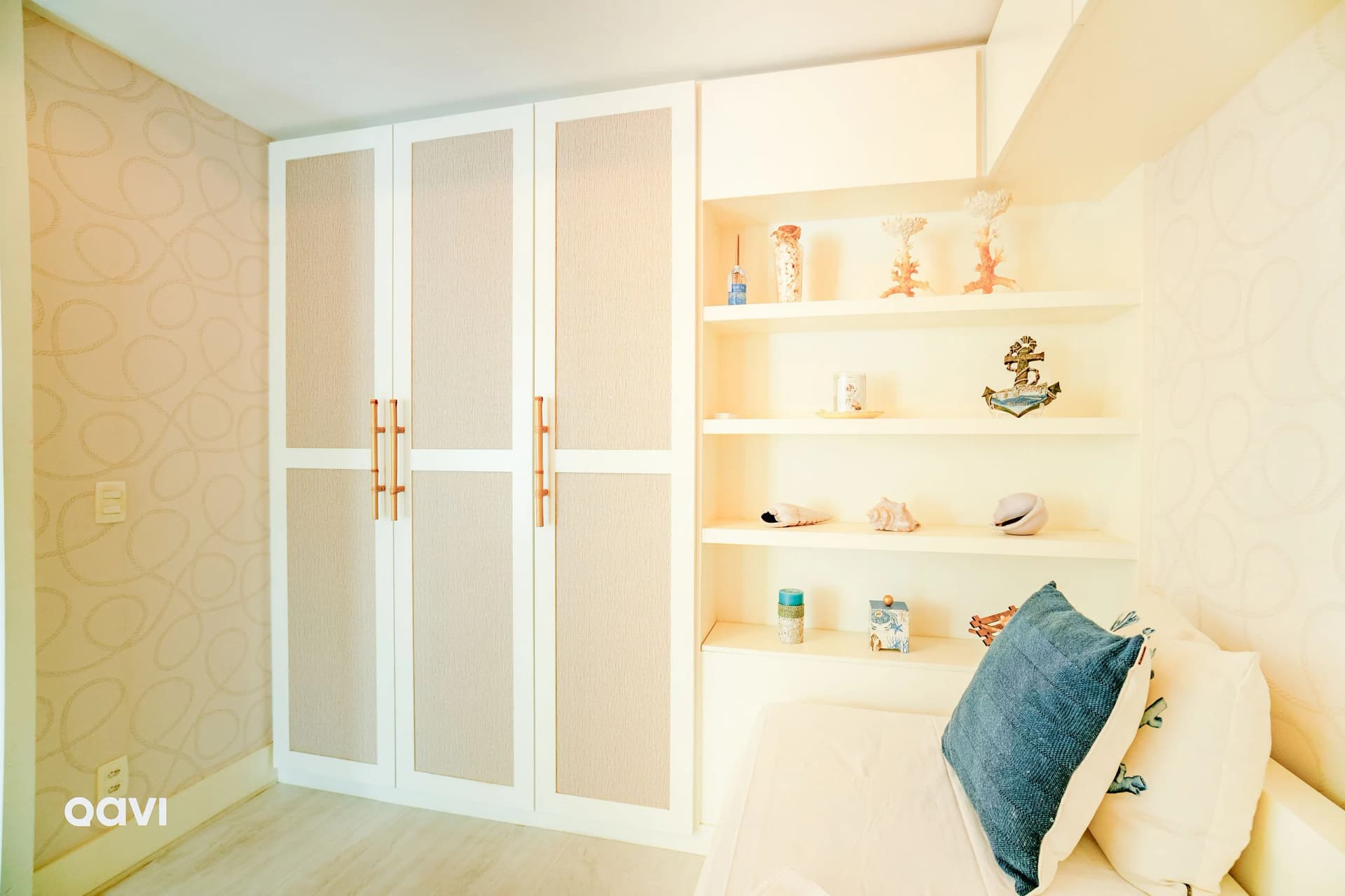 Foto de todo o quarto