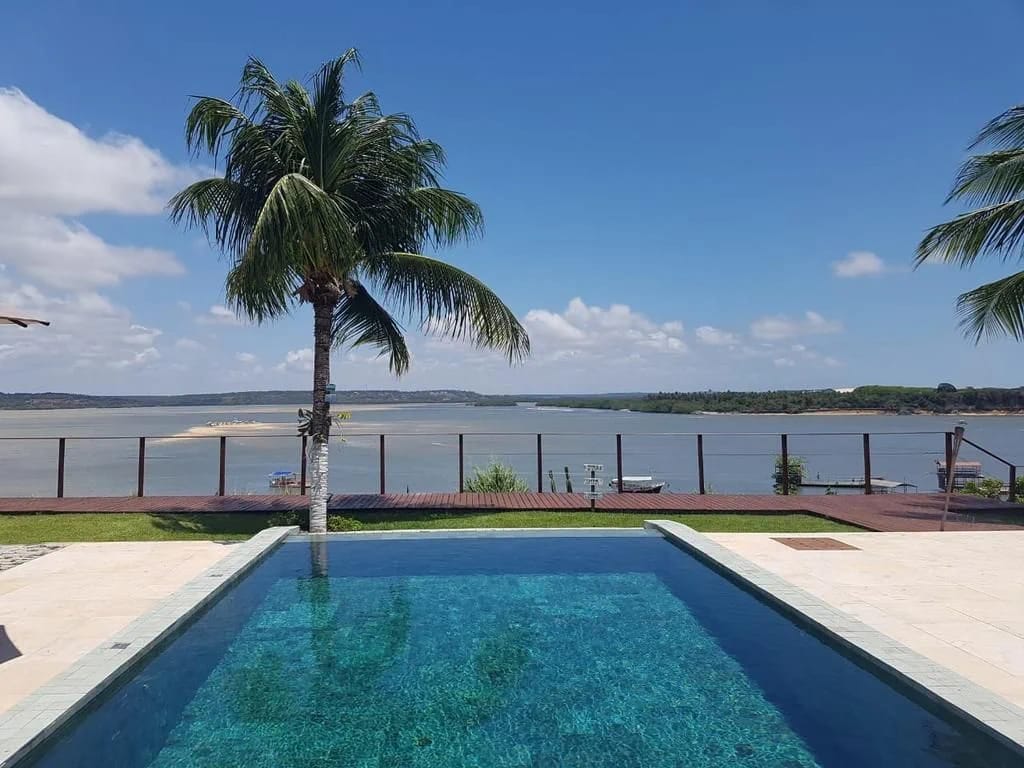 Piscina — Chalé Vista Mar Lagoa View Família by Qavi