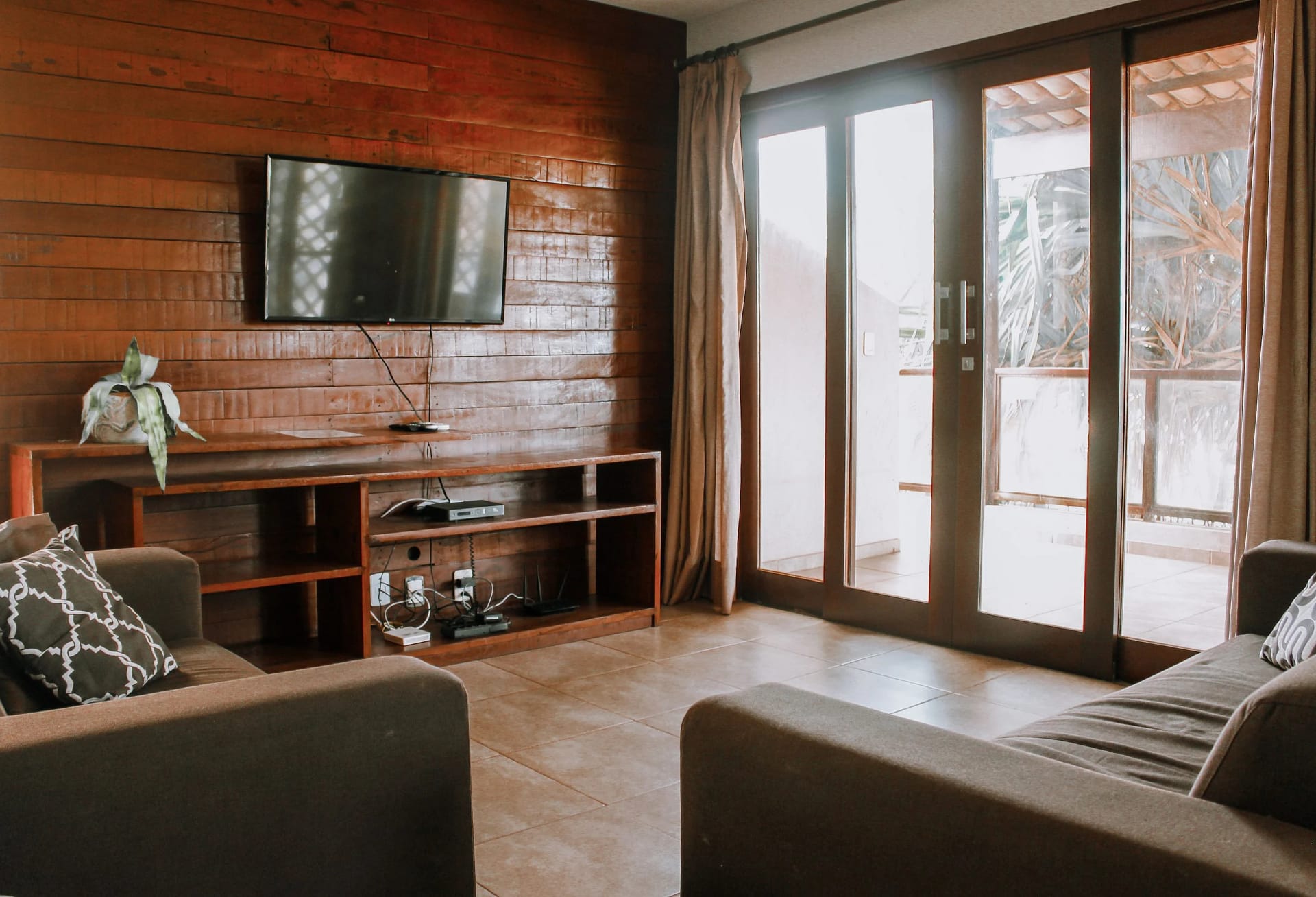 Sala de Estar — Apartamento Pipa Beleza Resort by Qavi