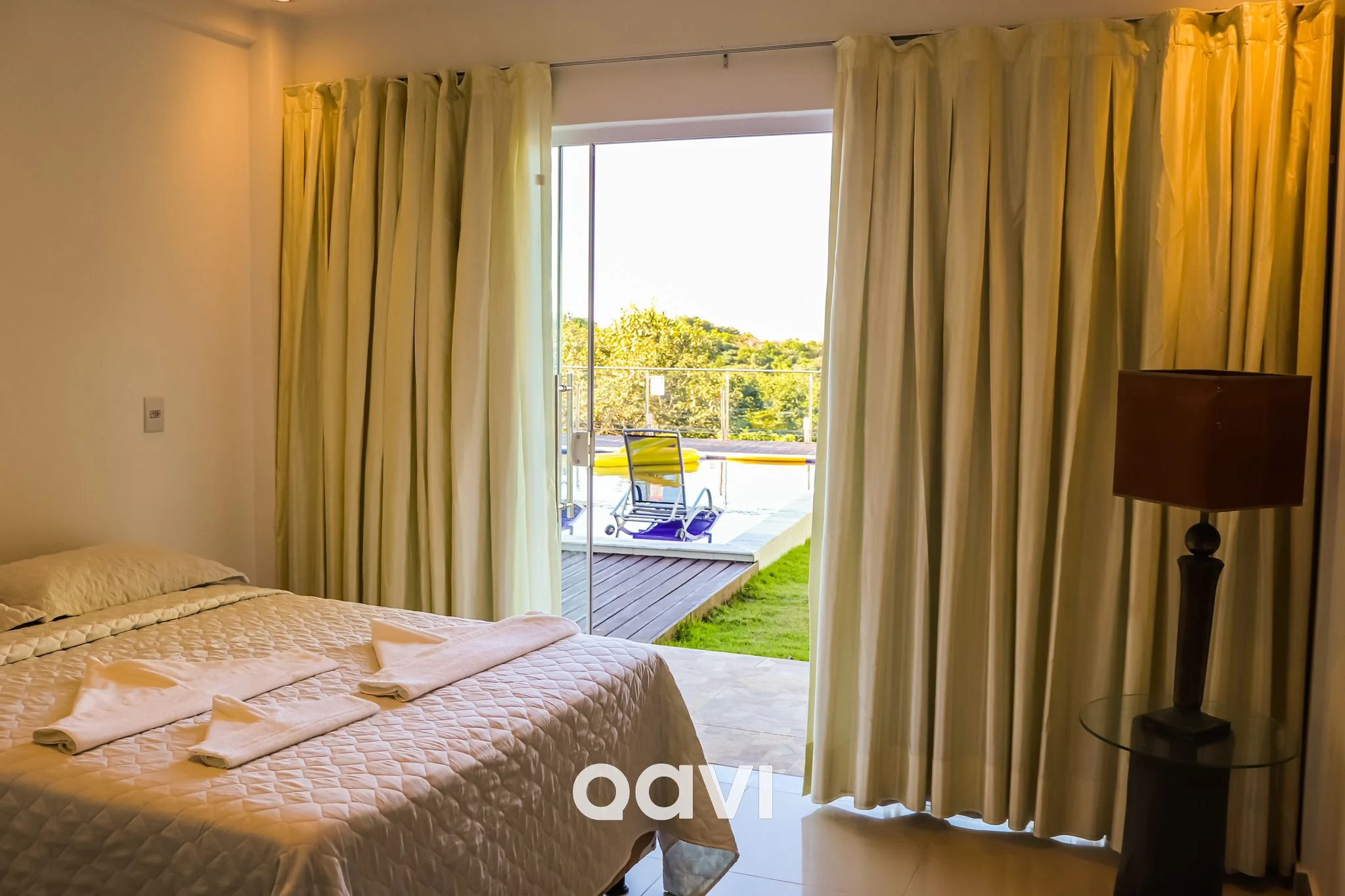 Quarto — Casa com Piscina em Pipa no Flores da Mata by Qavi
