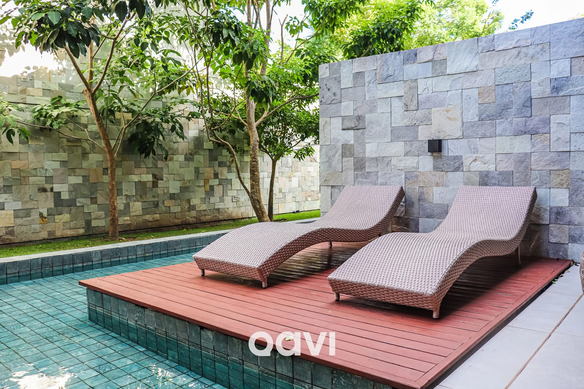 Varanda / Terraço — Flat Ile de Pipa Deck Molhado Cartagena by Qavi