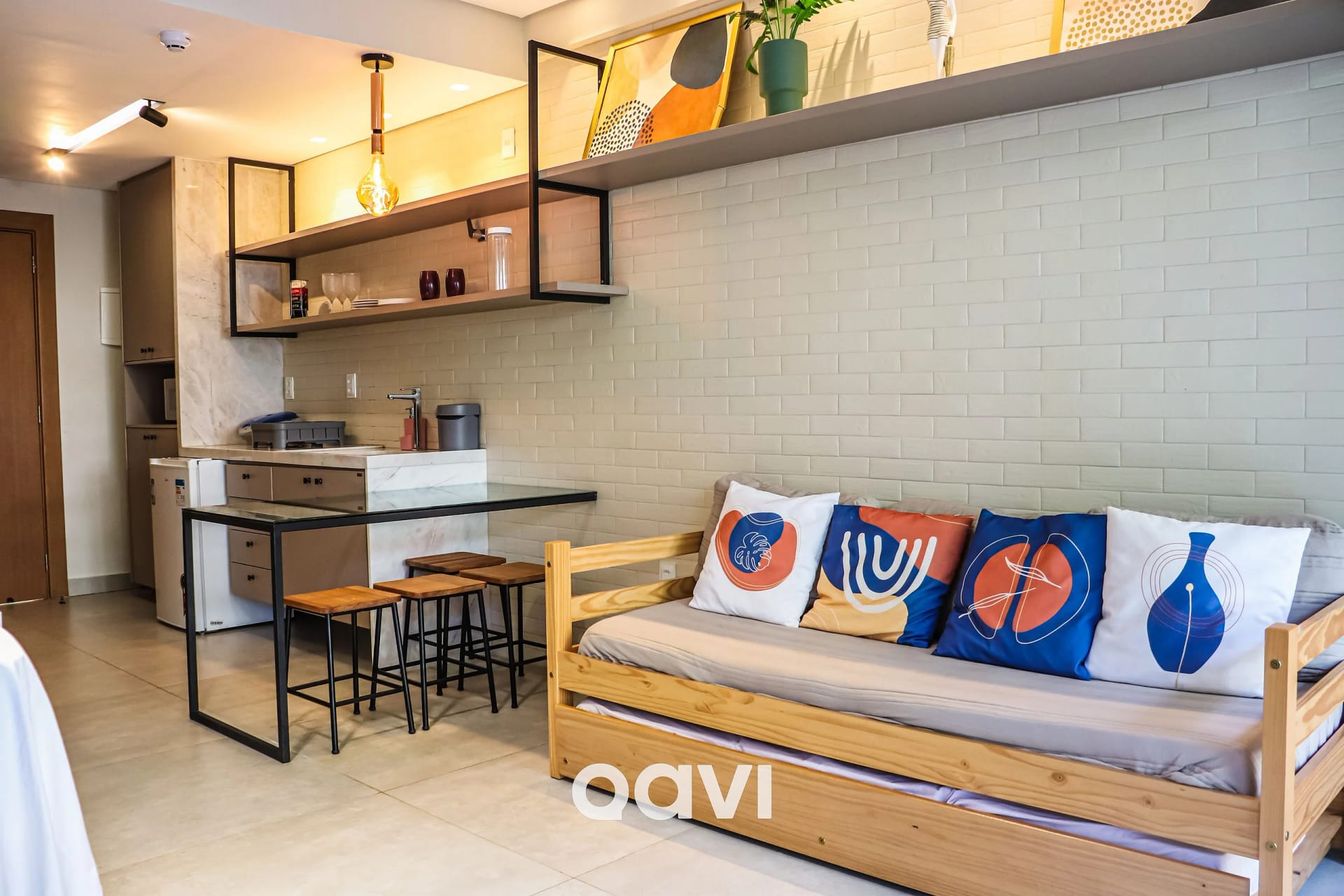 Quarto — Flat Ile de Pipa Deck Molhado Cartagena by Qavi