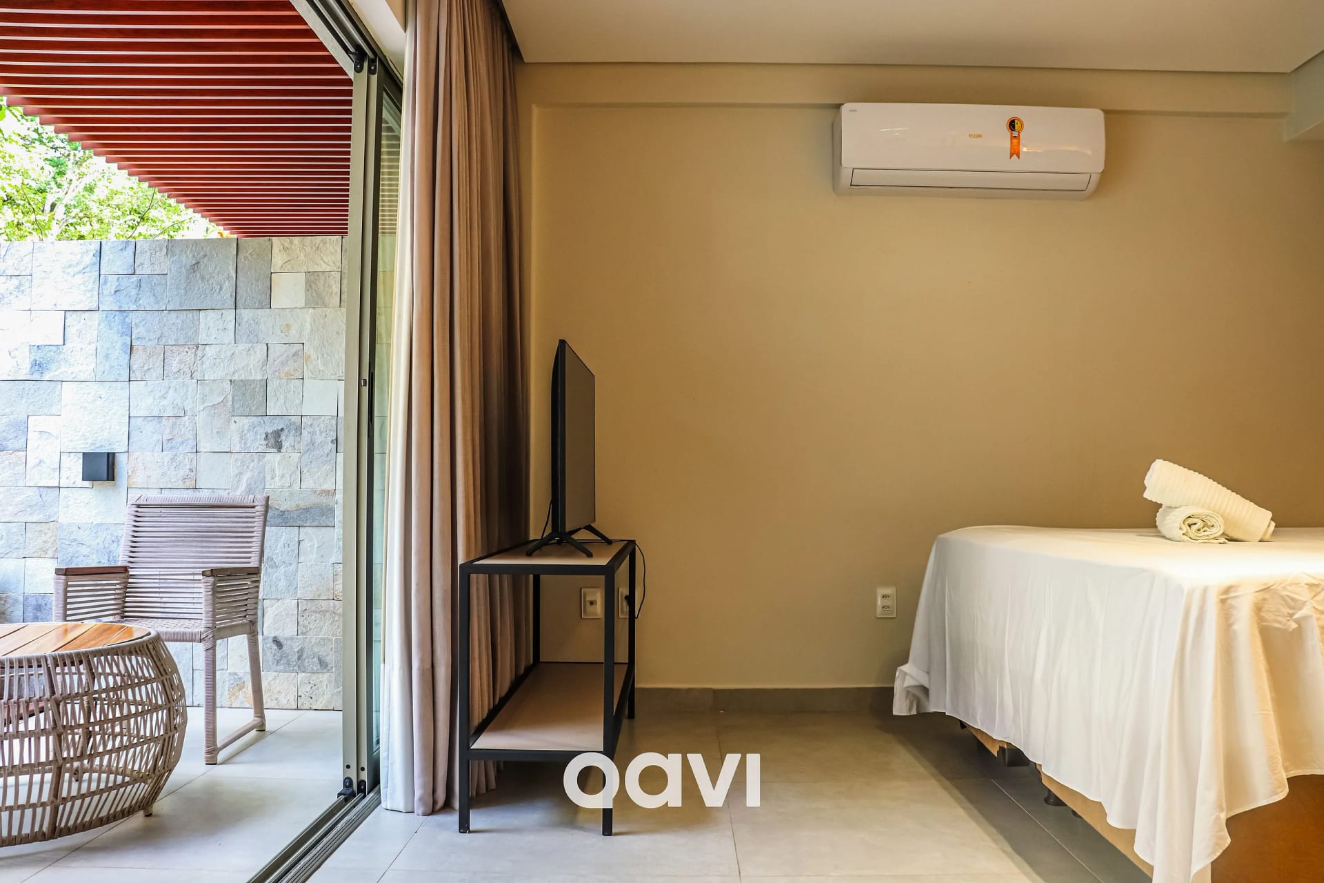 Quarto — Flat Ile de Pipa Deck Molhado Cartagena by Qavi