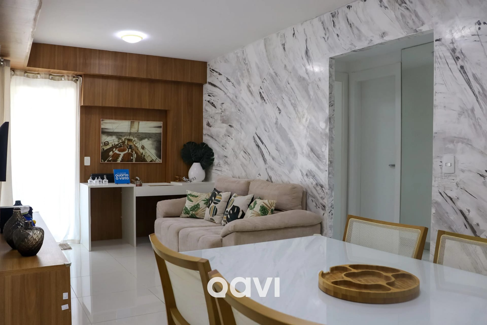 Sala de Estar — In Mare Bali Flat Paros by Qavi