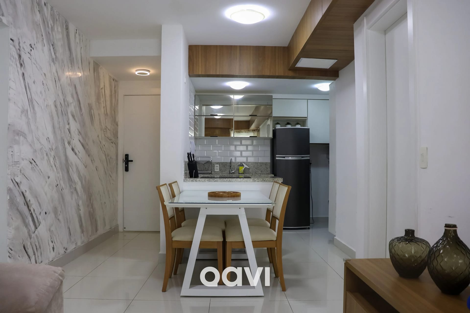 Cozinha ou kitnet — In Mare Bali Flat Paros by Qavi