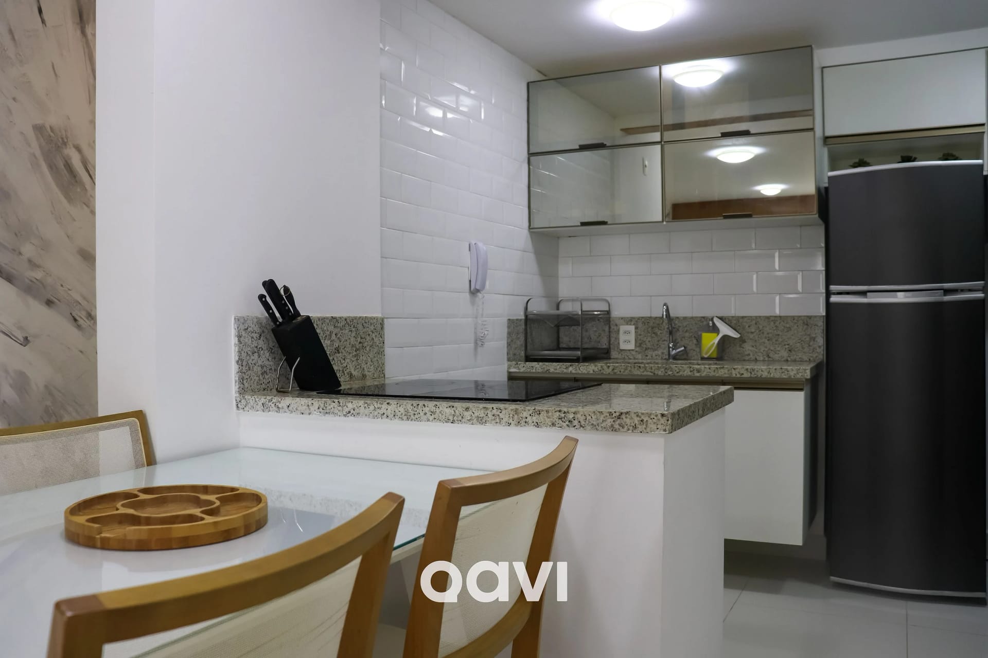 Cozinha ou kitnet — In Mare Bali Flat Paros by Qavi