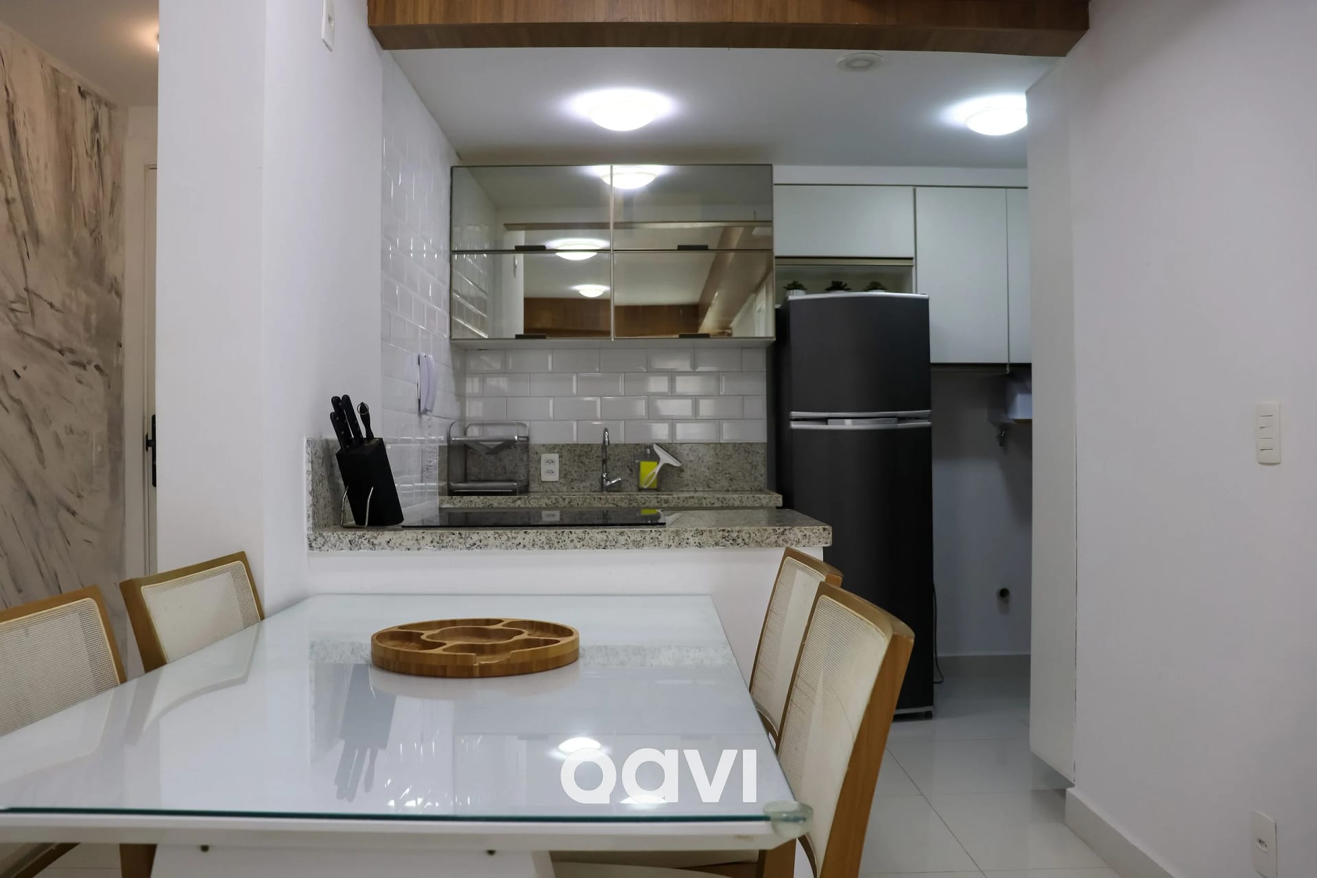 Cozinha ou kitnet — In Mare Bali Flat Paros by Qavi