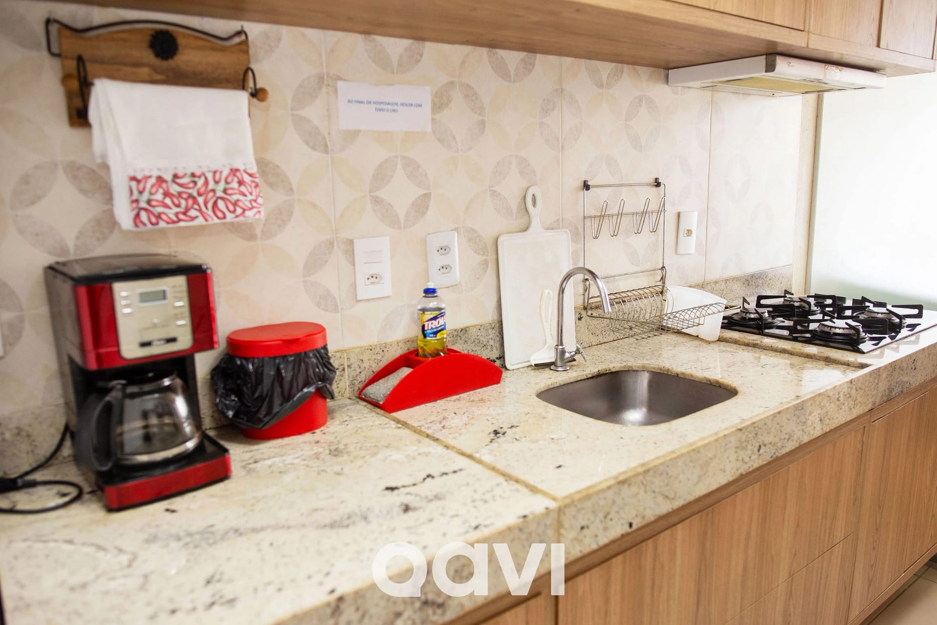 Cozinha ou kitnet — Apto aconchegante no melhor de Ponta Negra by Qavi