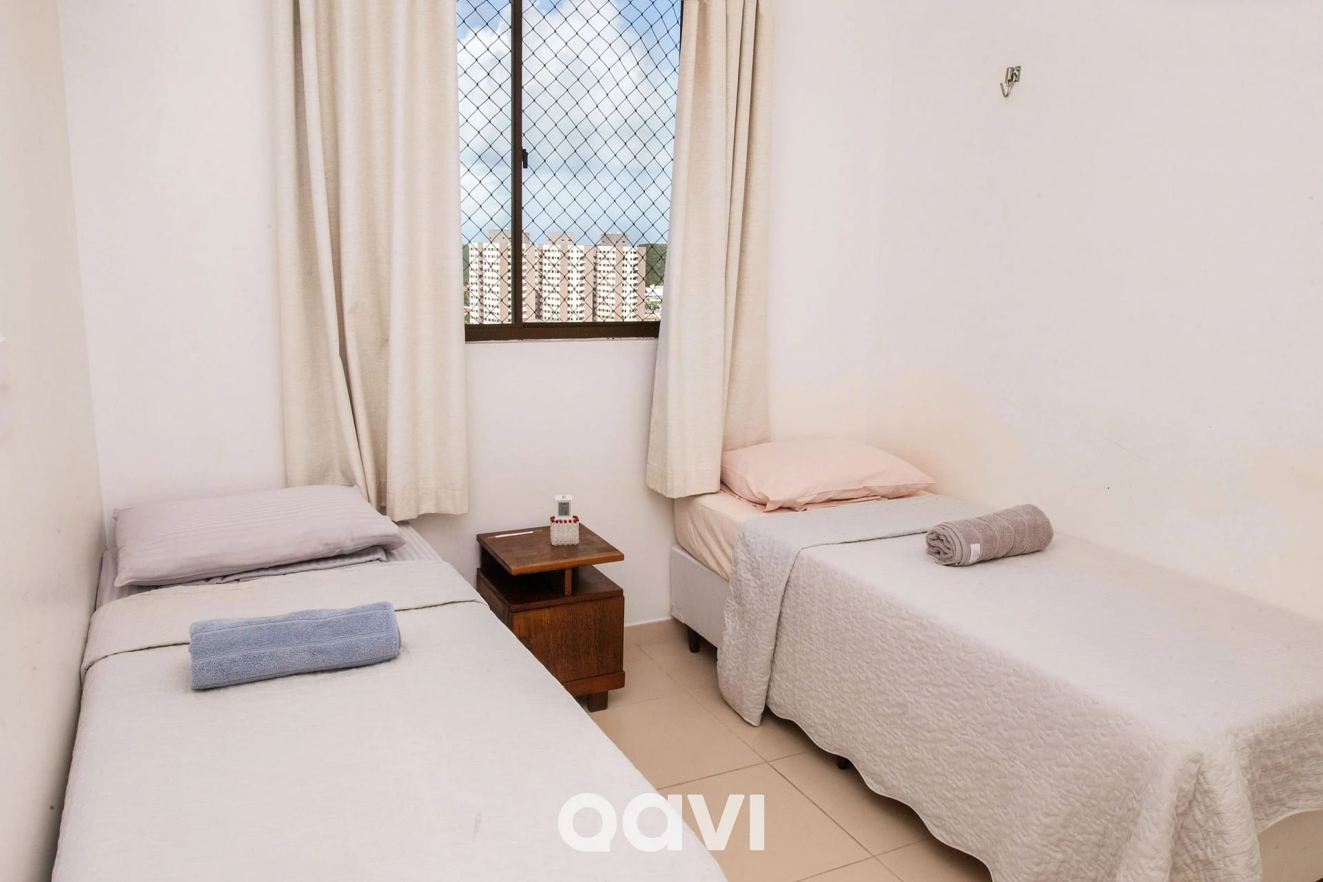 Quarto — Apto aconchegante no melhor de Ponta Negra by Qavi