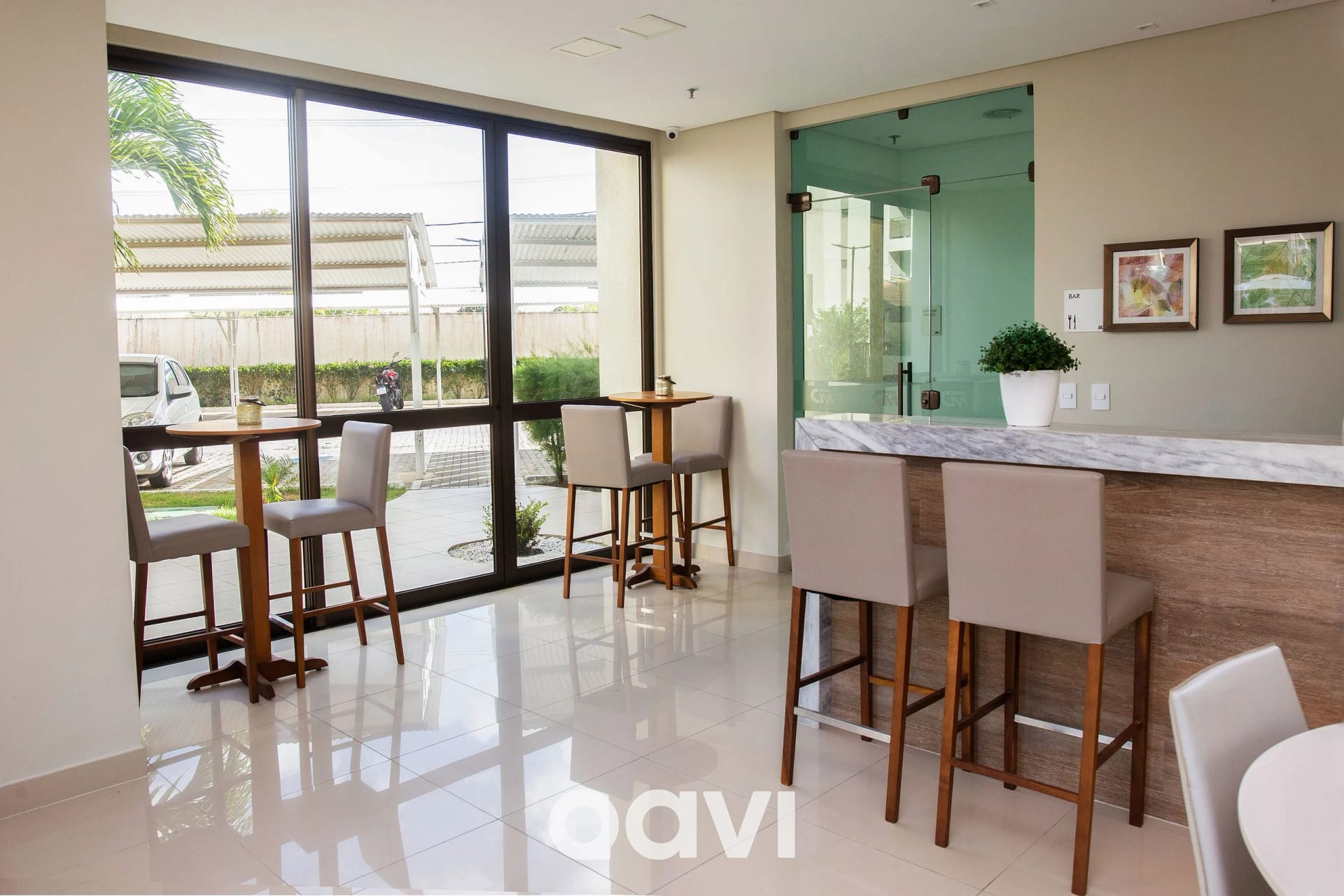 Instalações para Banquetes / Cerimônias — Apto aconchegante no melhor de Ponta Negra by Qavi