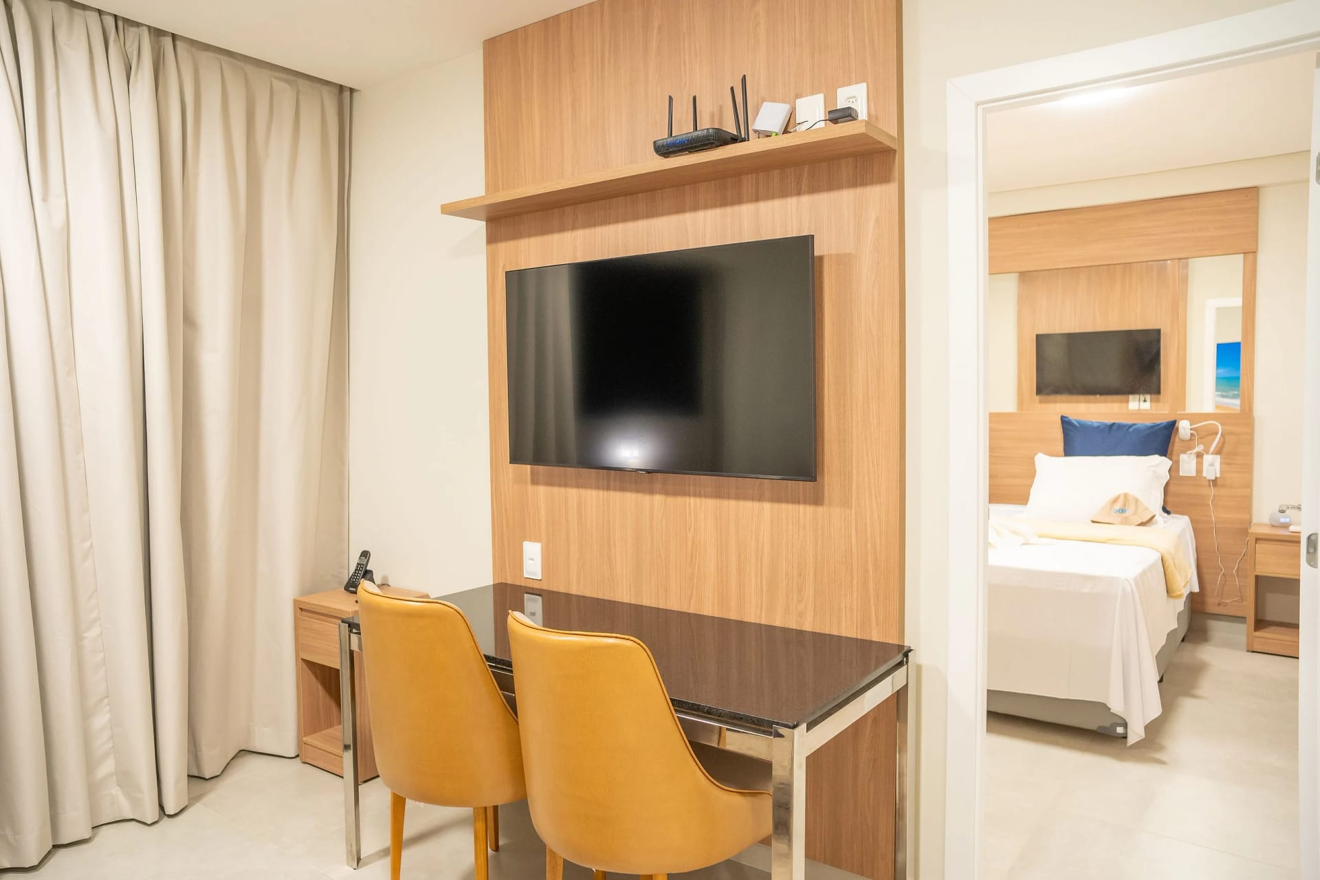 Sala de Estar — Flat Ile de Pipa Premium Positano by Qavi