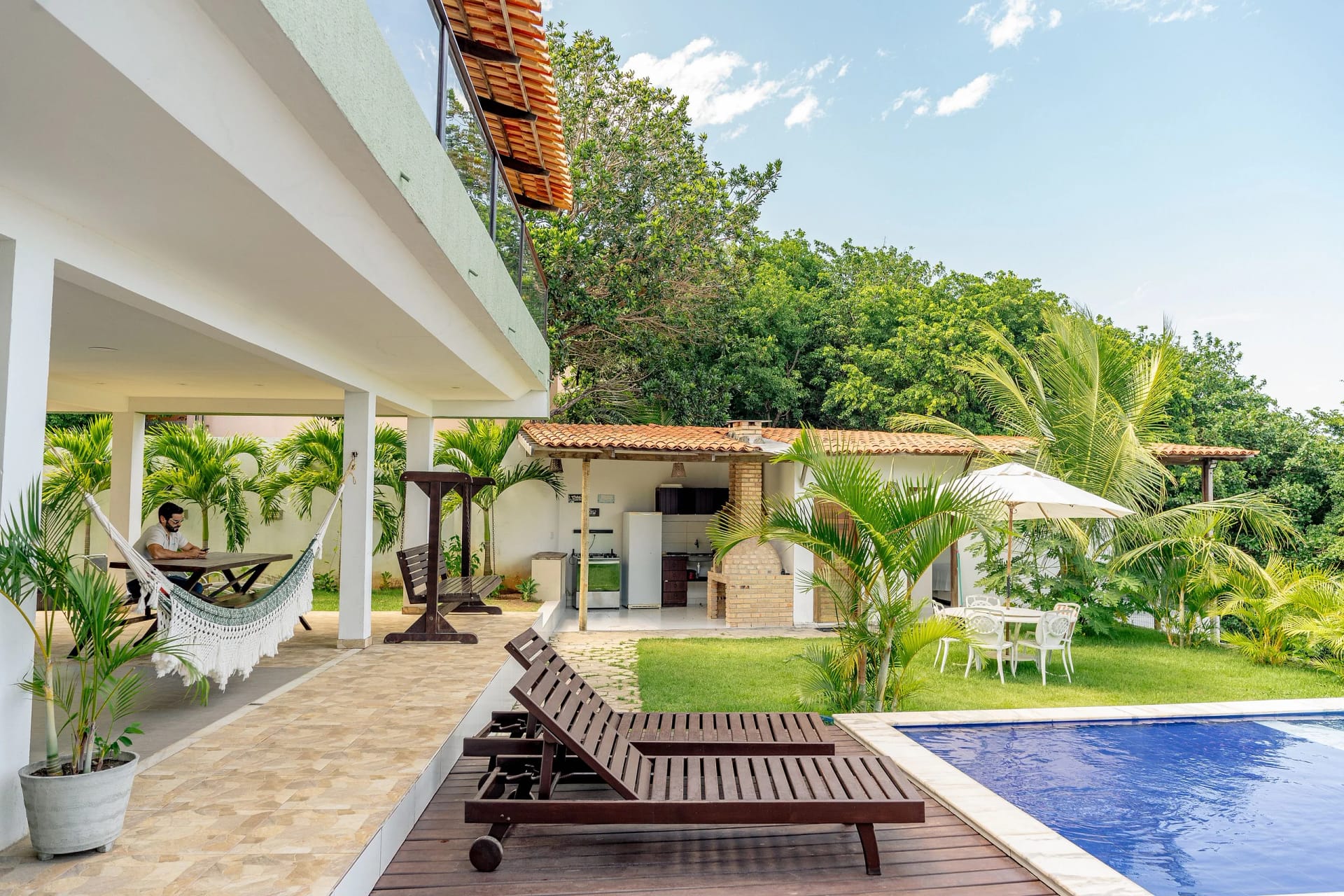 Vista da piscina — Casa com Piscina em Pipa no Flores da Mata by Qavi