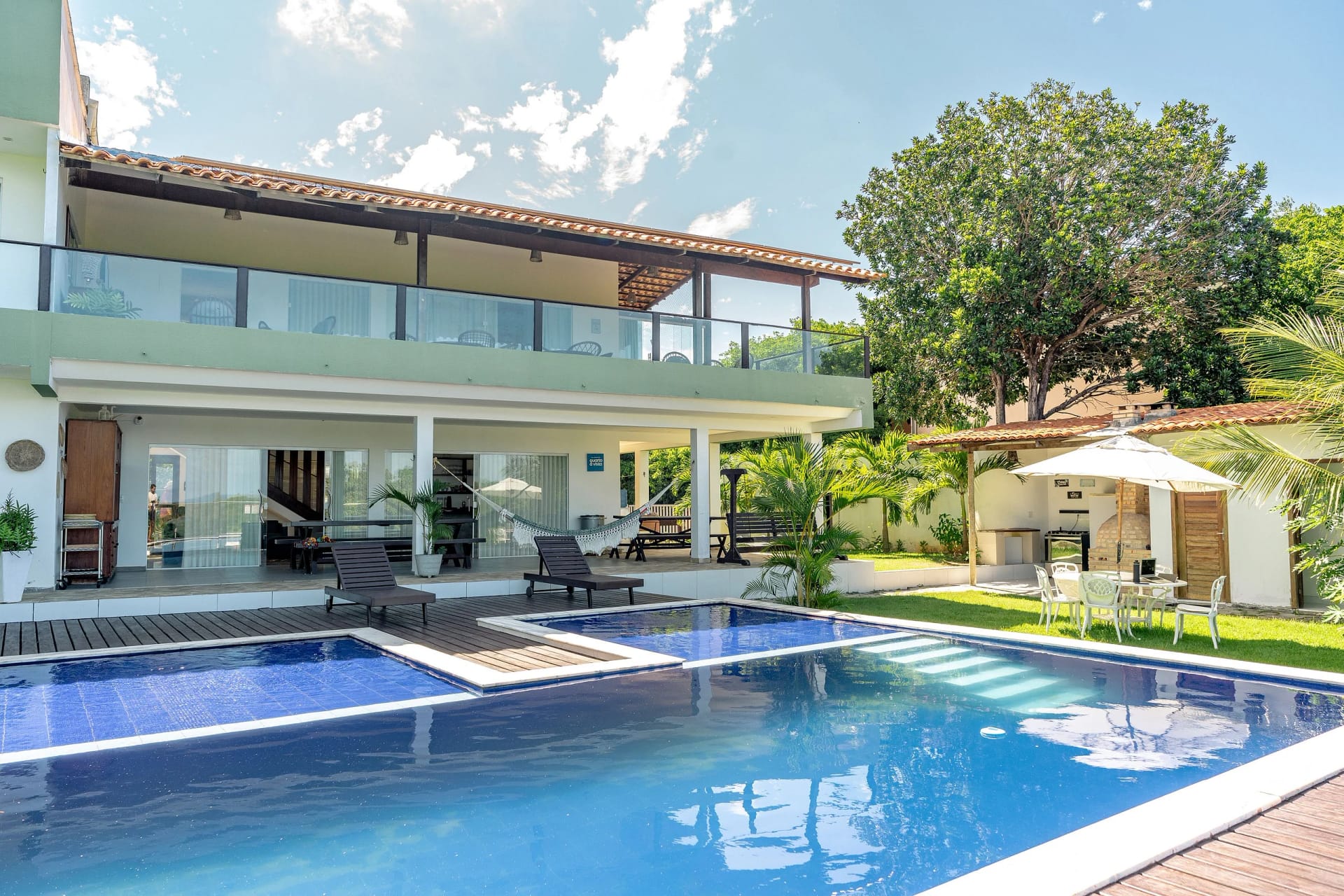 Vista da piscina — Casa com Piscina em Pipa no Flores da Mata by Qavi