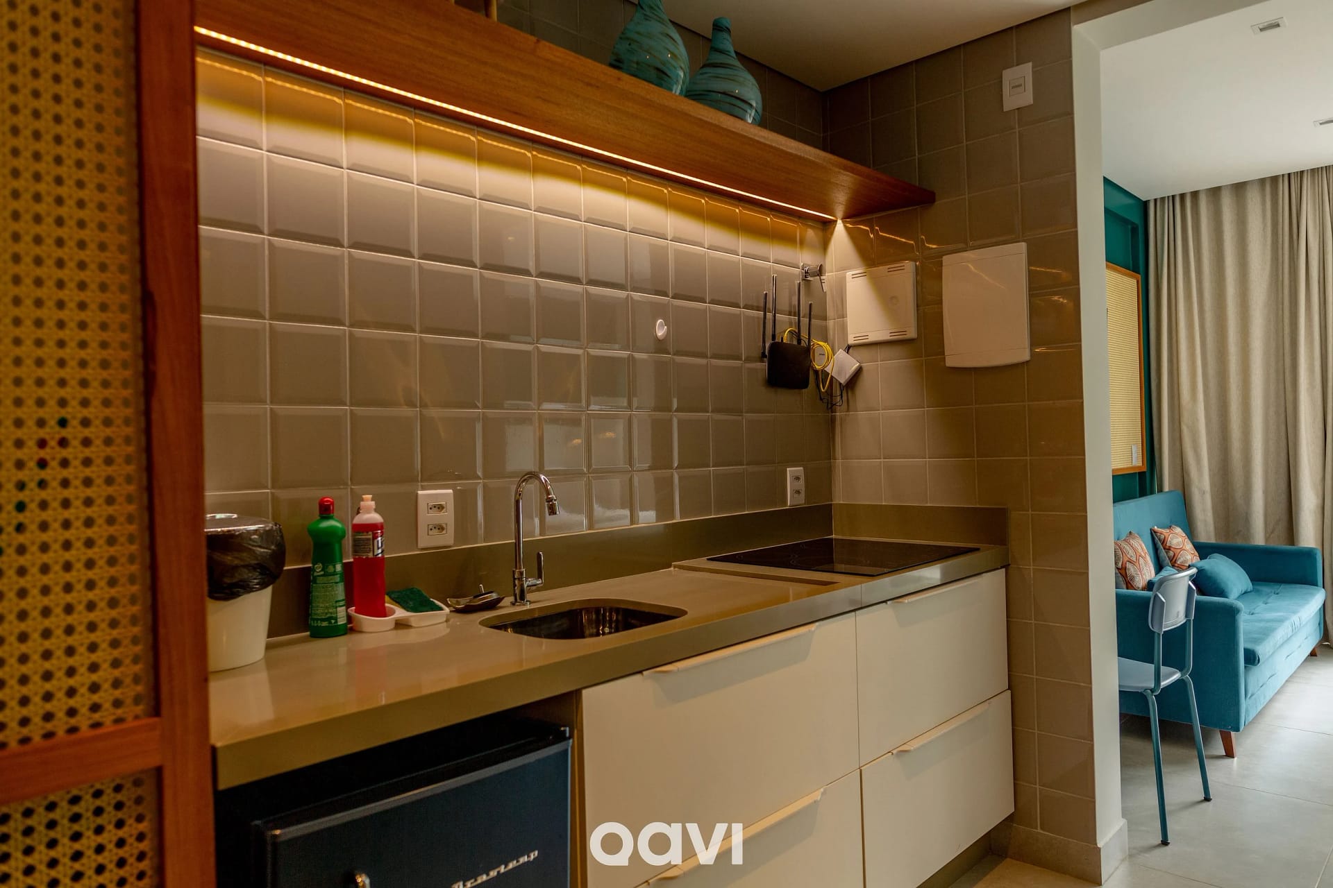 Cozinha ou kitnet — Flat Ile de Pipa Seychelles by Qavi
