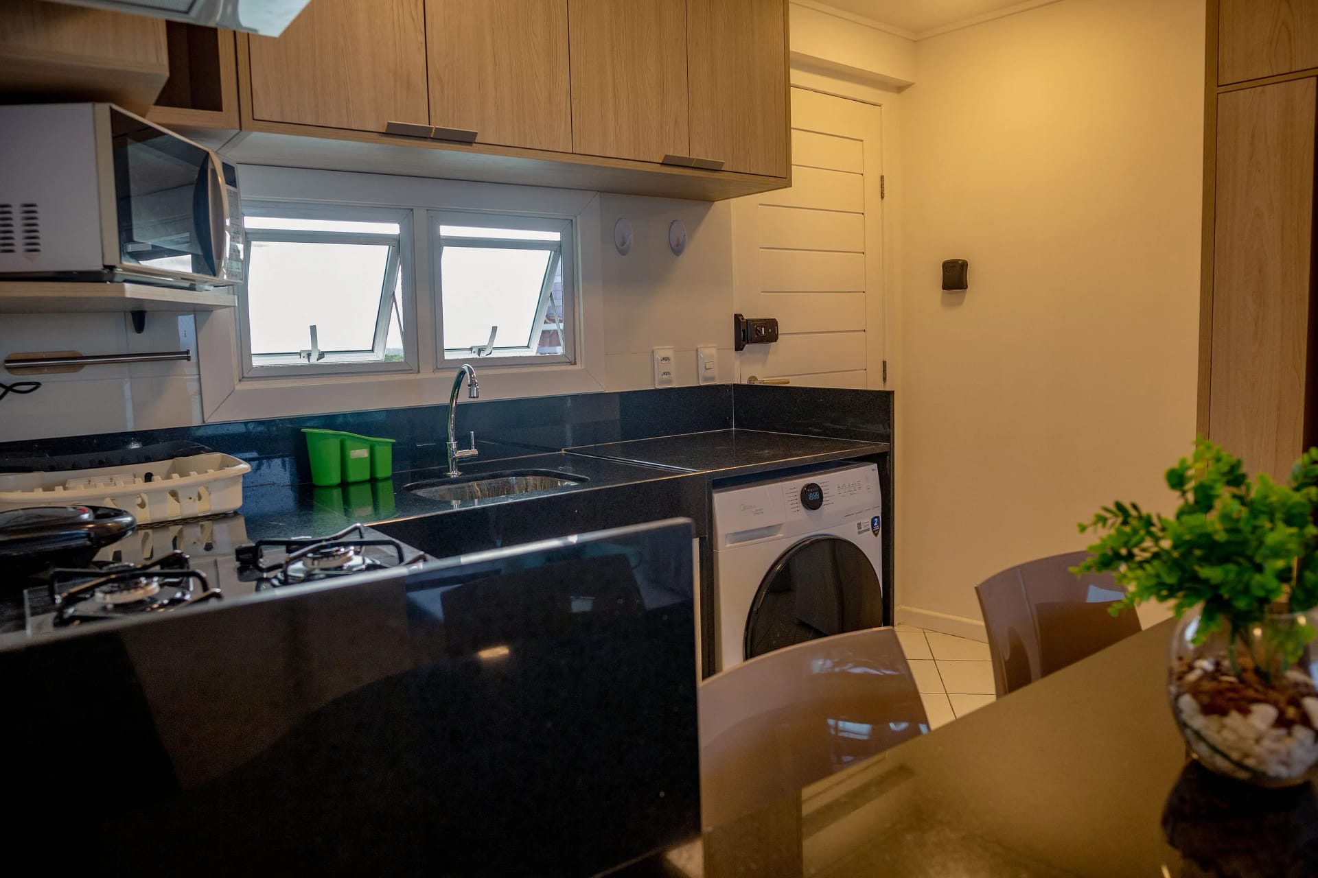 Cozinha ou kitnet — Pontamares Flat Bali em Ponta Negra by Qavi