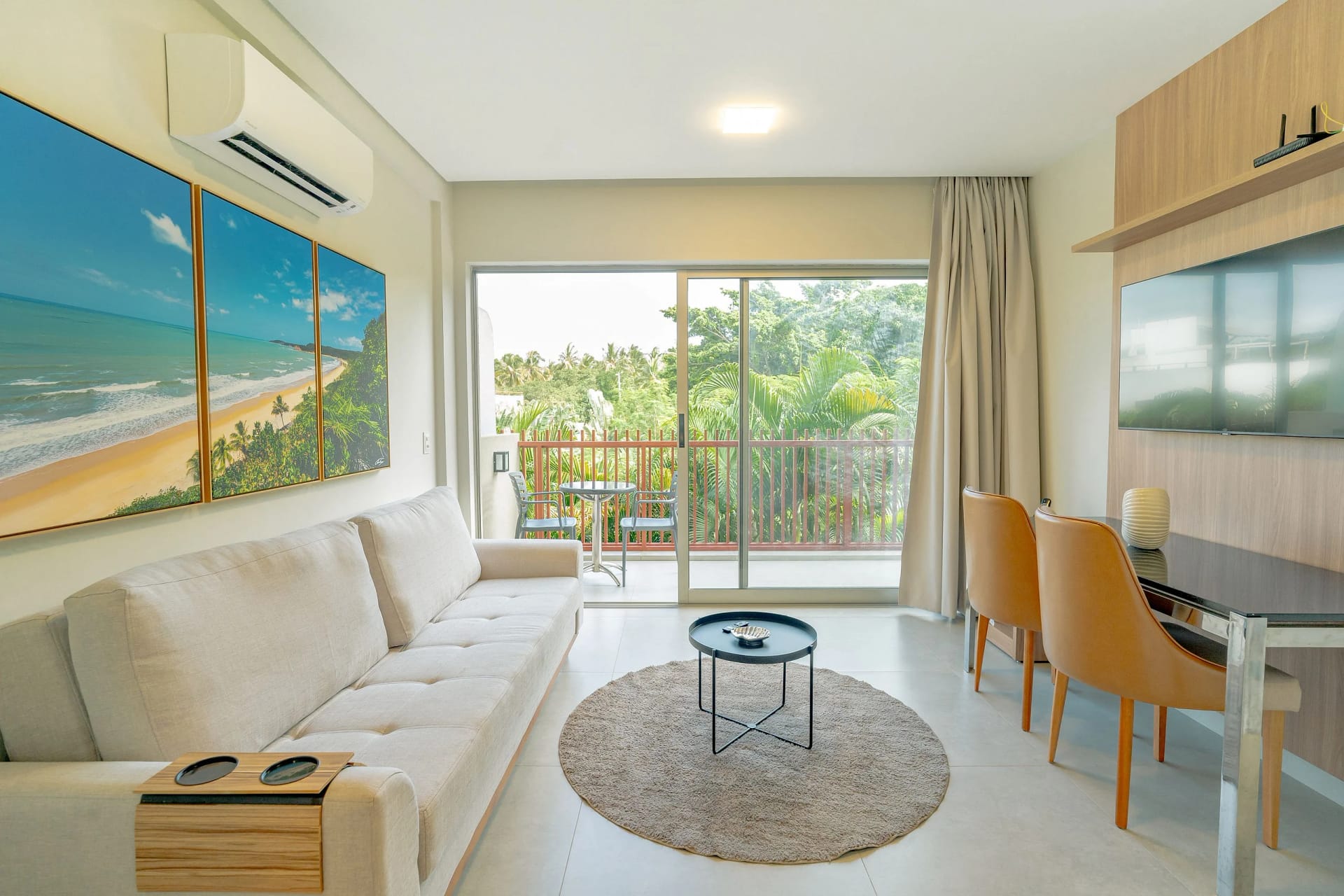 Sala de Estar — Flat Ile de Pipa Premium Positano by Qavi