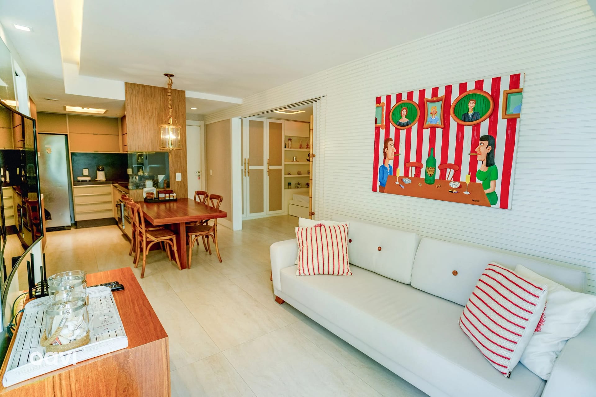 Sala de Estar — In Mare Bali Flat Tulum by Qavi