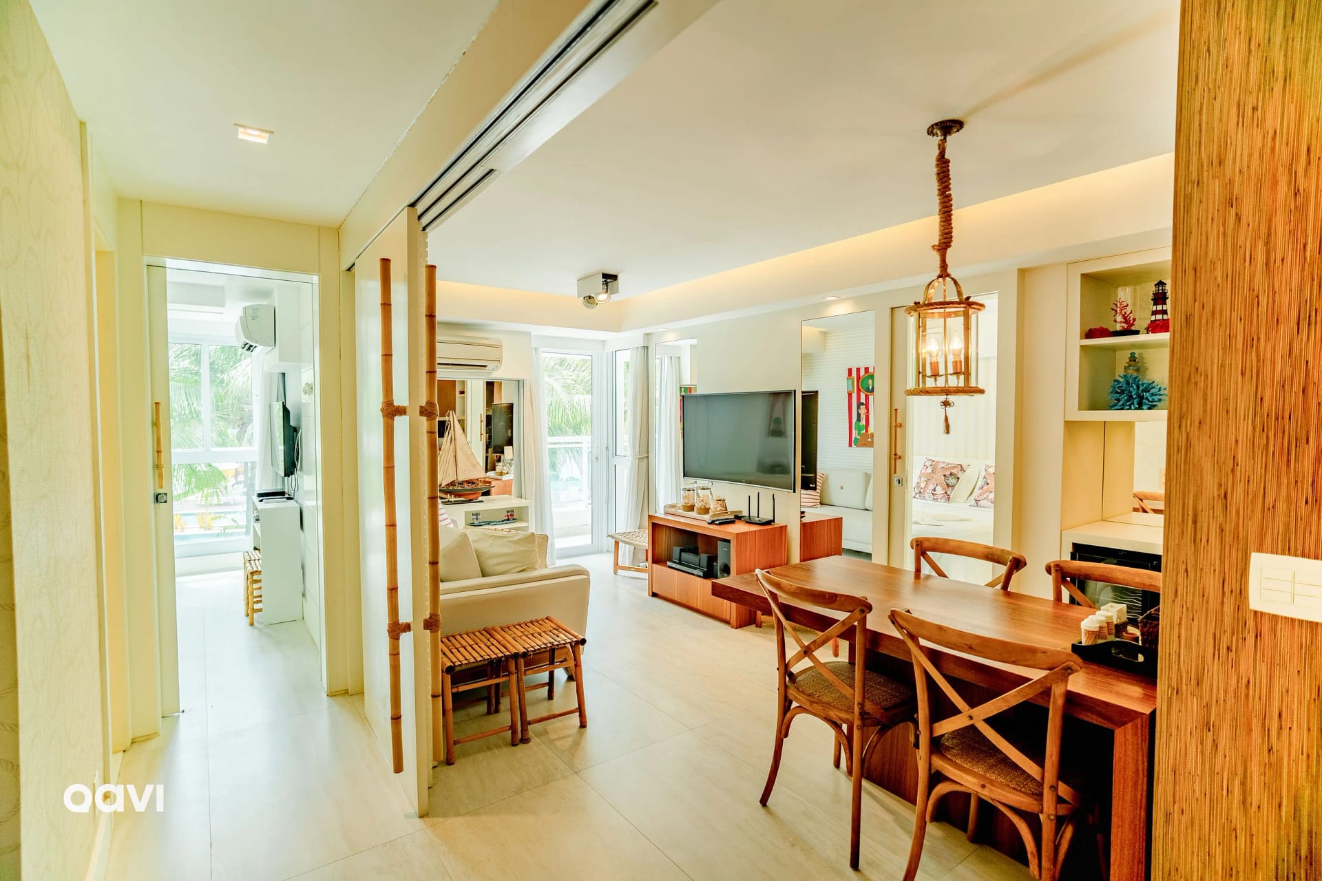 Sala de Estar — In Mare Bali Flat Tulum by Qavi