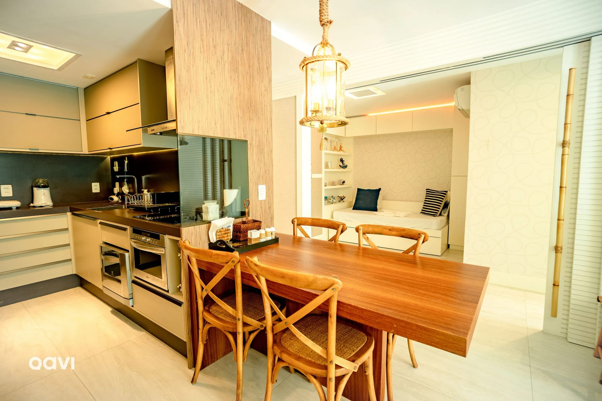 Cozinha ou kitnet — In Mare Bali Flat Tulum by Qavi