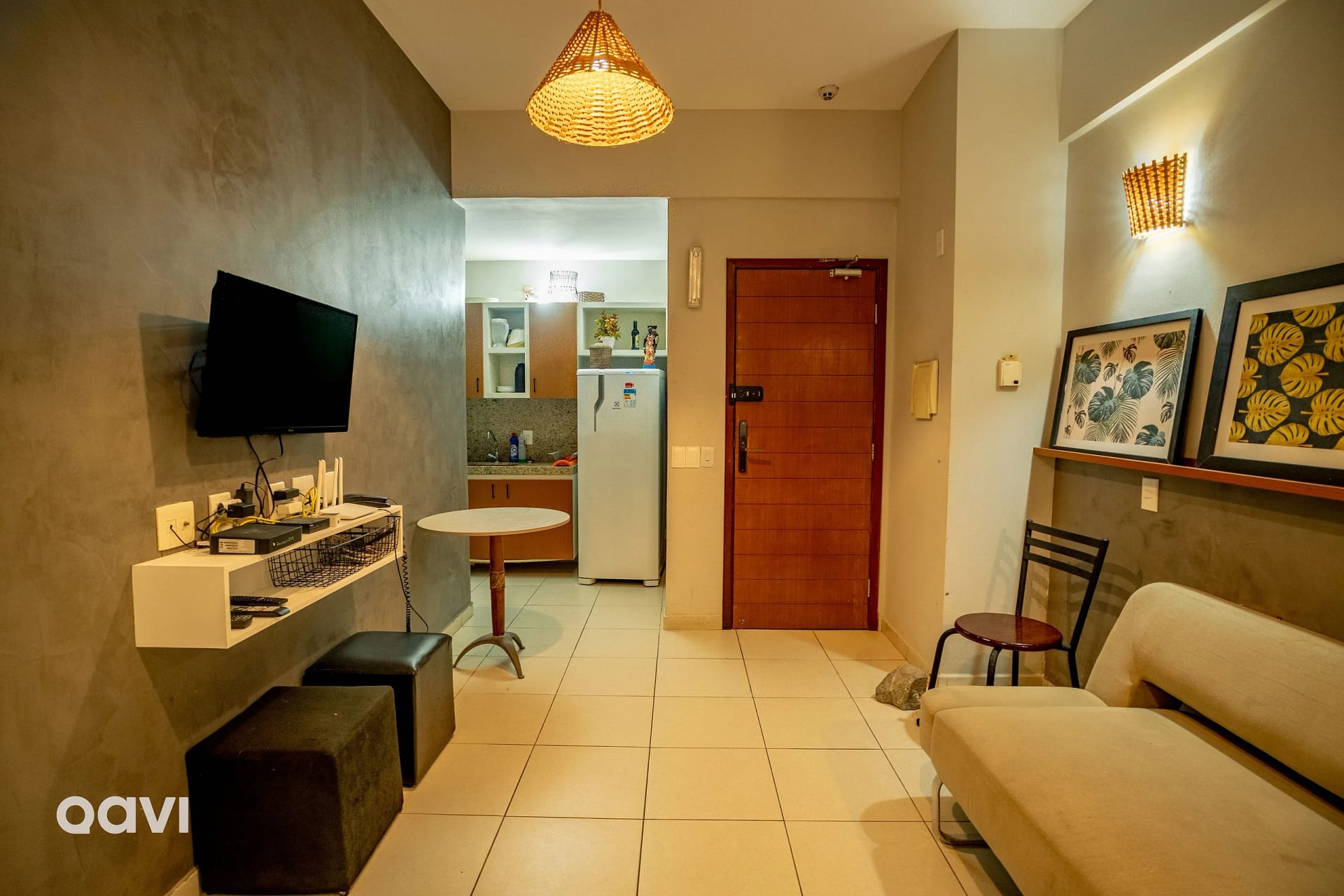 Sala de Estar — Ap 3 quartos no Elegance beira mar by Qavi