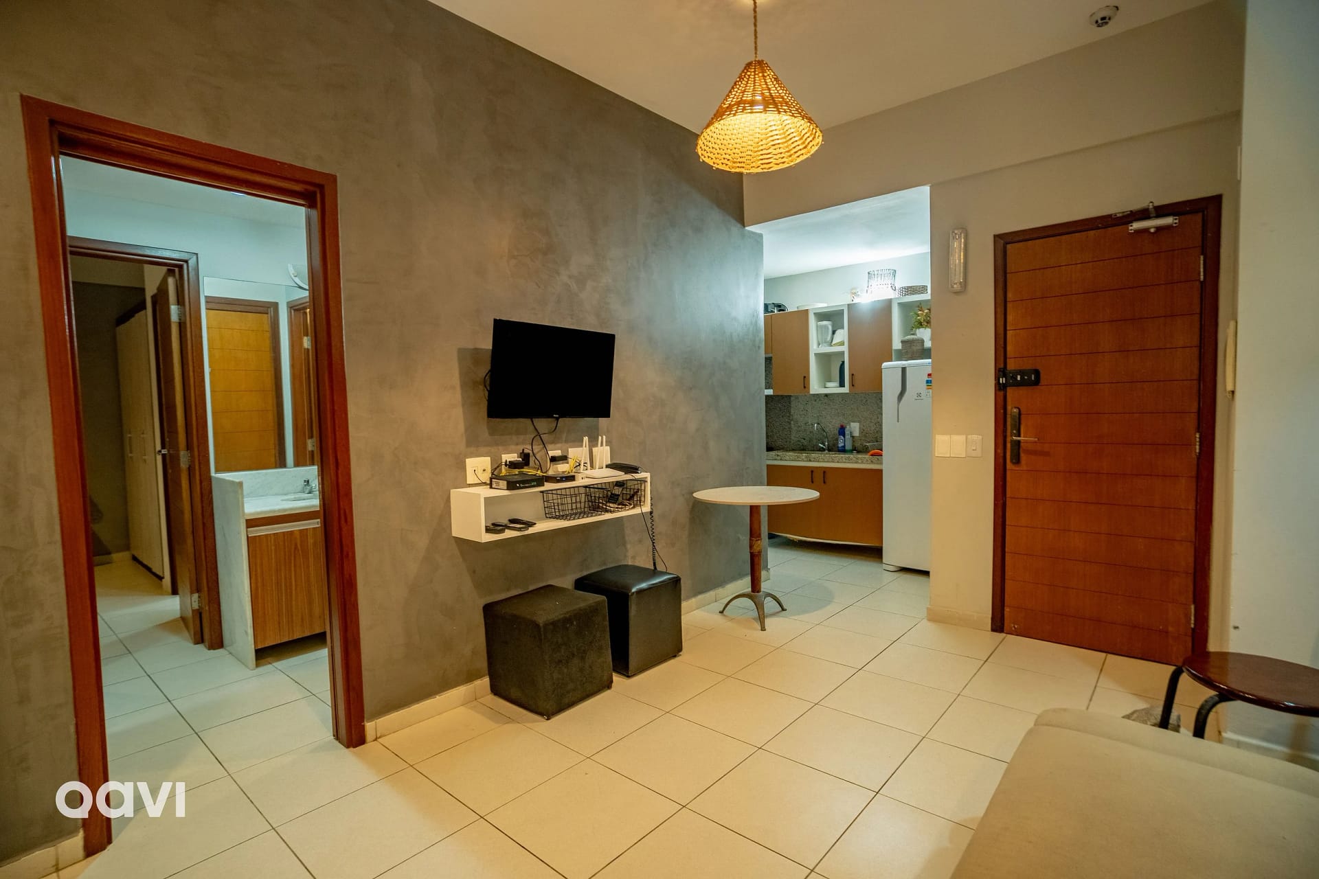 Sala de Estar — Ap 3 quartos no Elegance beira mar by Qavi