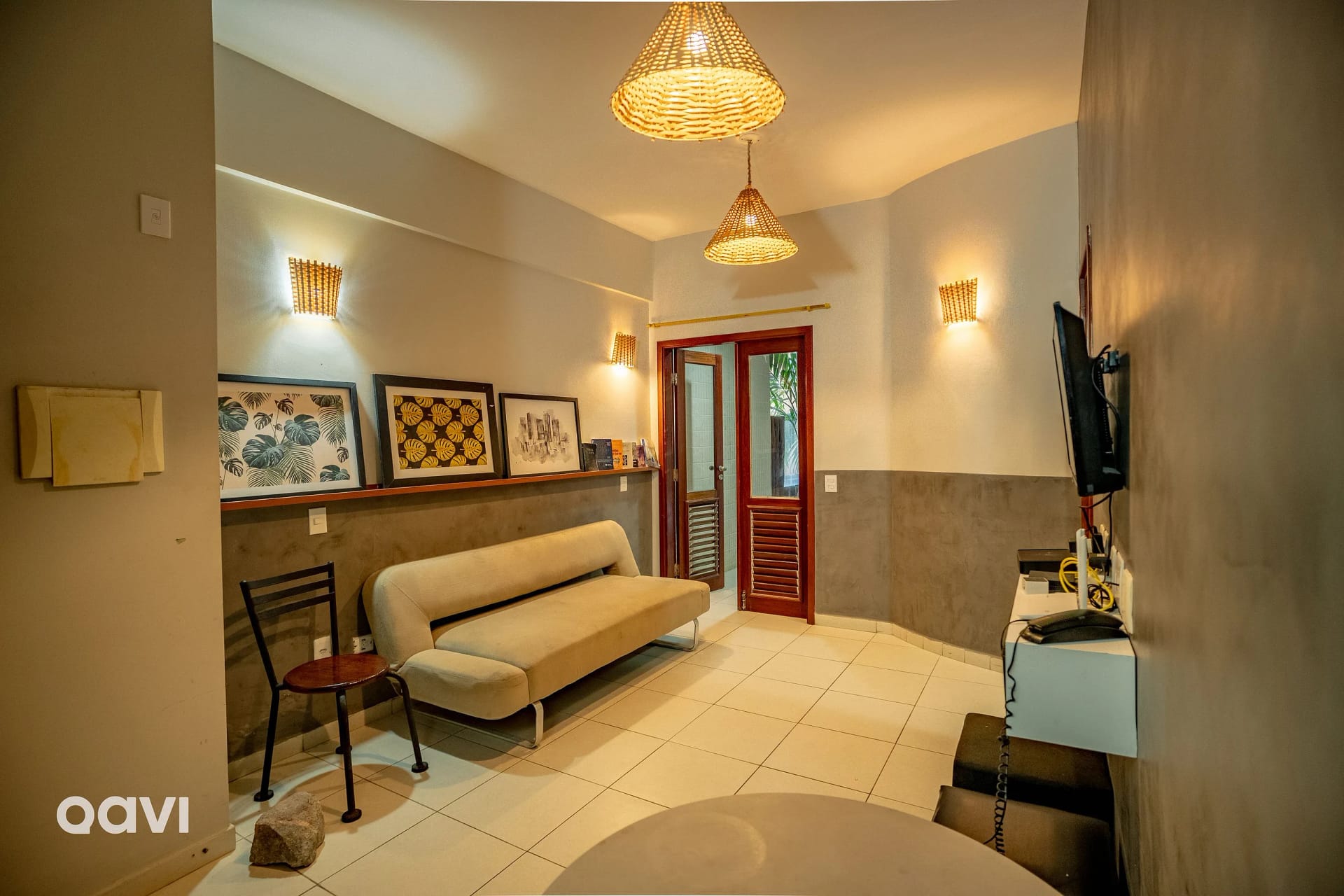 Sala de Estar — Ap 3 quartos no Elegance beira mar by Qavi