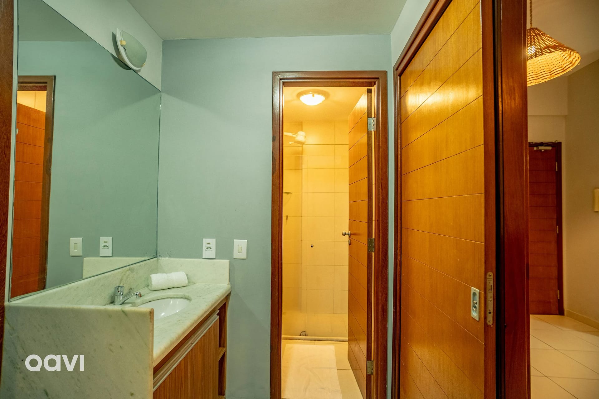 Banheiro — Ap 3 quartos no Elegance beira mar by Qavi