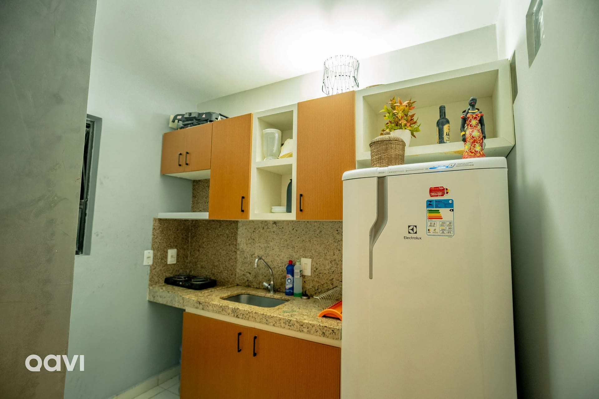 Cozinha ou kitnet — Ap 3 quartos no Elegance beira mar by Qavi