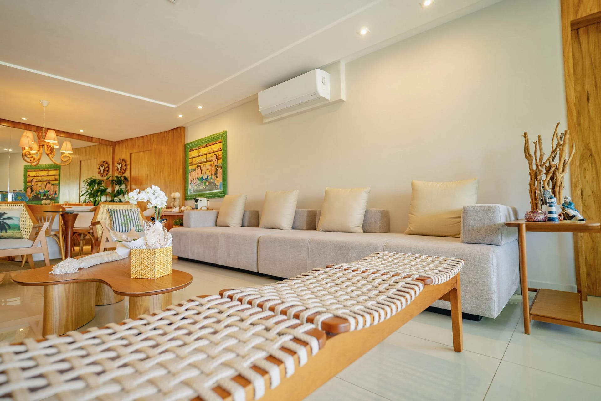 Sala de Estar — In Mare Bali Flat Premium Cartagena by Qavi