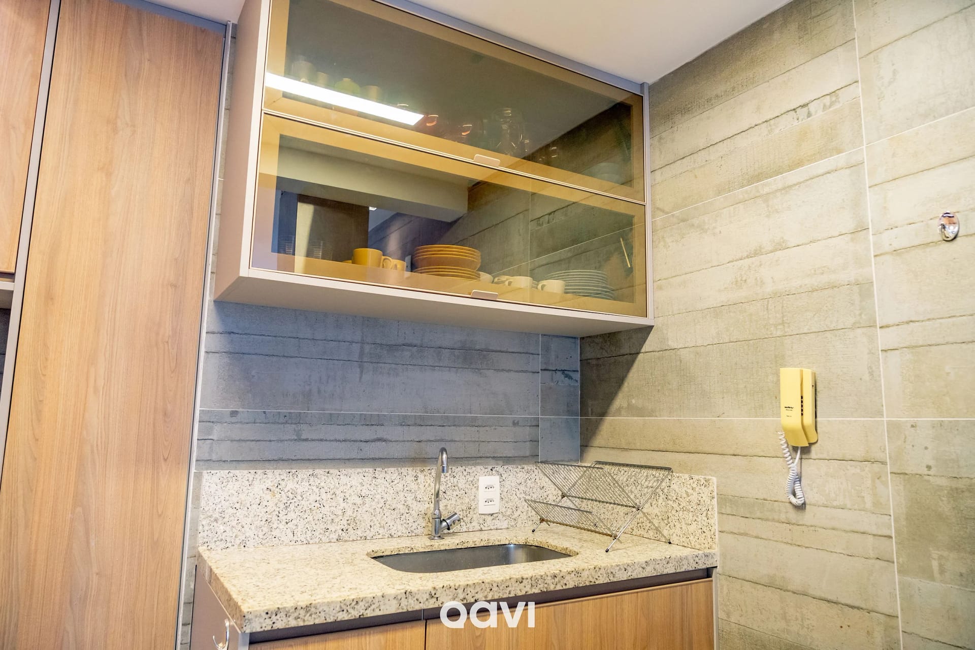 Cozinha ou kitnet — In Mare Bali Flat Premium Santorini by Qavi