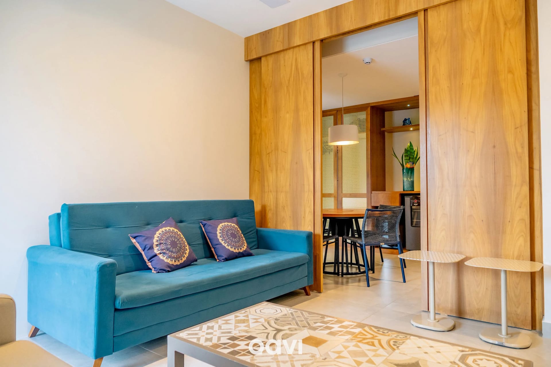 Sala de Estar — Flat Ile de Pipa Deck Premium Fiji by Qavi