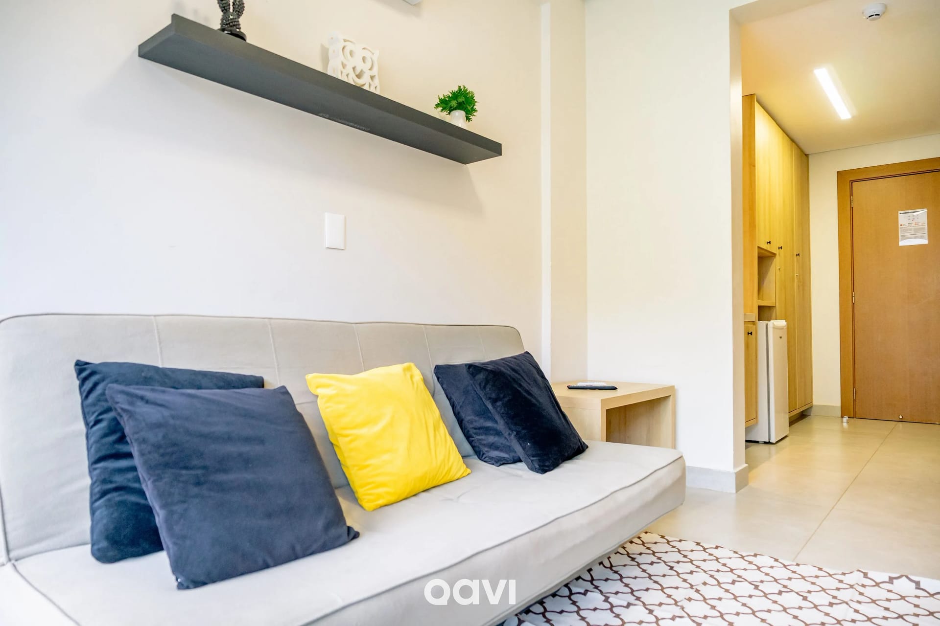 Sala de Estar — Flat Ile de Pipa Deck Molhado Palawan by Qavi