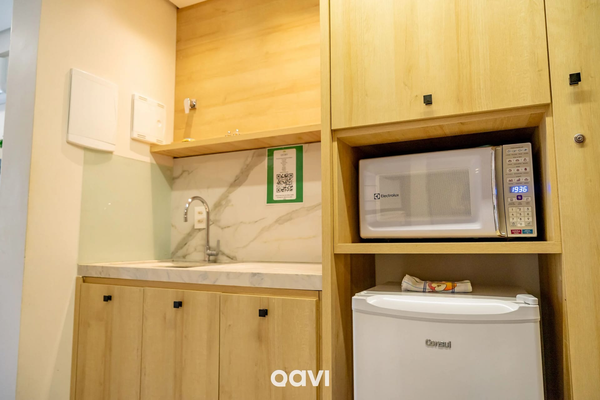 Cozinha ou kitnet — Flat Ile de Pipa Deck Molhado Palawan by Qavi