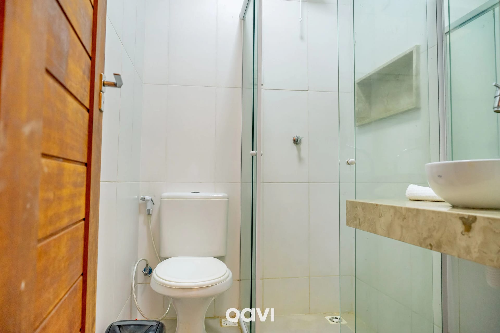 Banheiro — Casa pé na areia premium Pirangi by Qavi