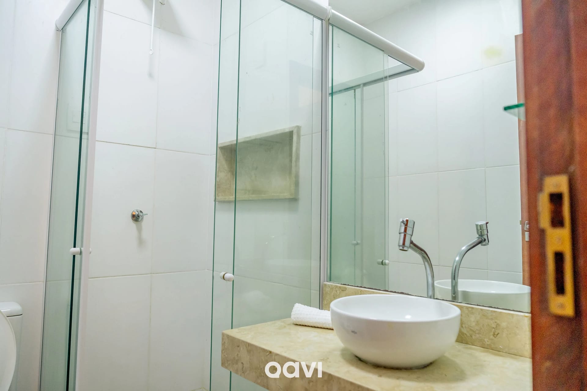 Banheiro — Casa pé na areia premium Pirangi by Qavi