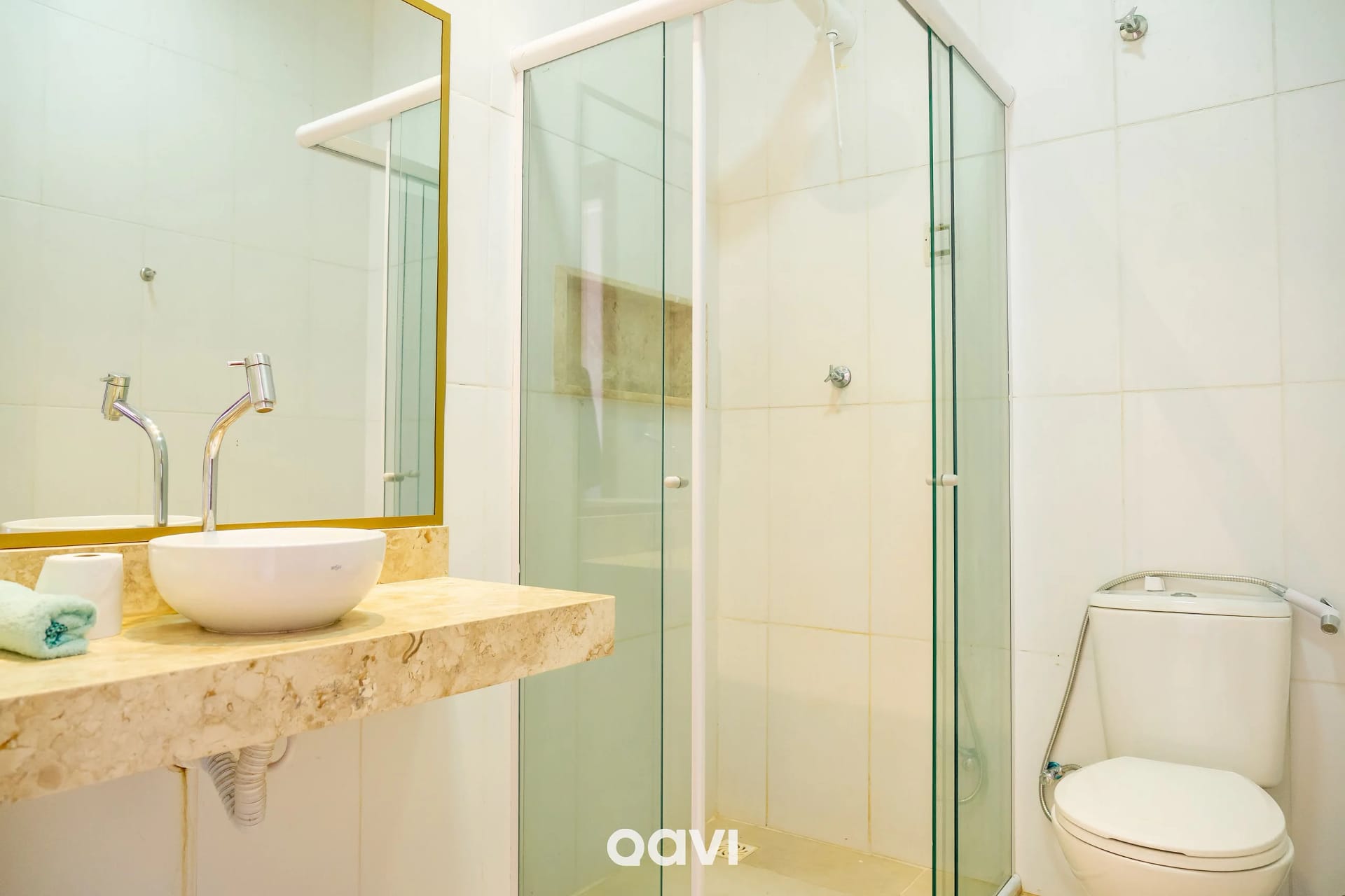 Banheiro — Casa pé na areia premium Pirangi by Qavi