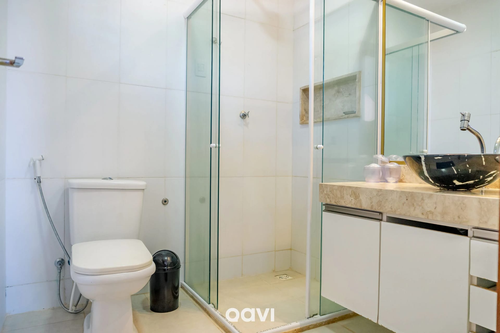 Banheiro — Casa pé na areia premium Pirangi by Qavi
