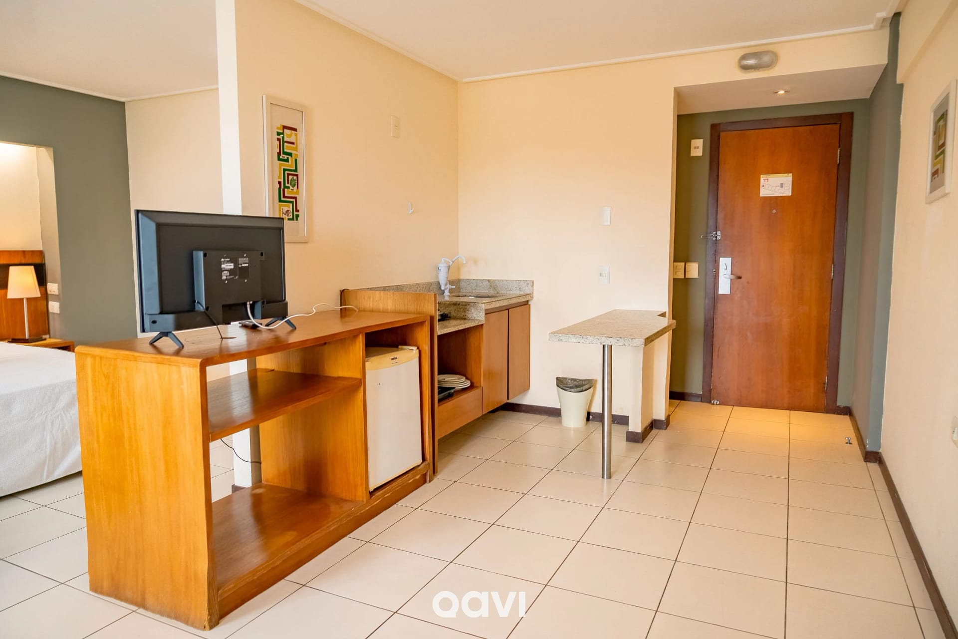 Cozinha ou kitnet — Flat 1109 Vista Parcial Mar em Petrópolis by Qavi