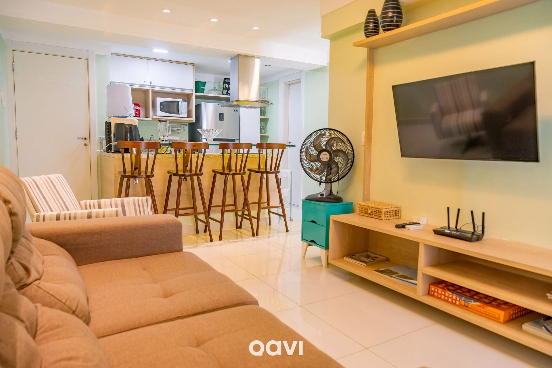 Sala de Estar — Apartamento Completo In Mare Bali Cotovelo by Qavi