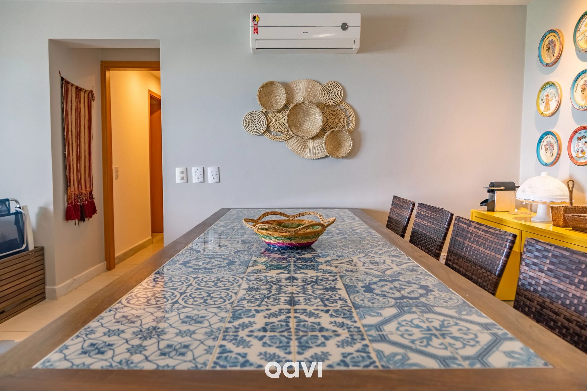 Sala de Estar — Apartamento Vista Mar Porto Brasil Pirangi by Qavi