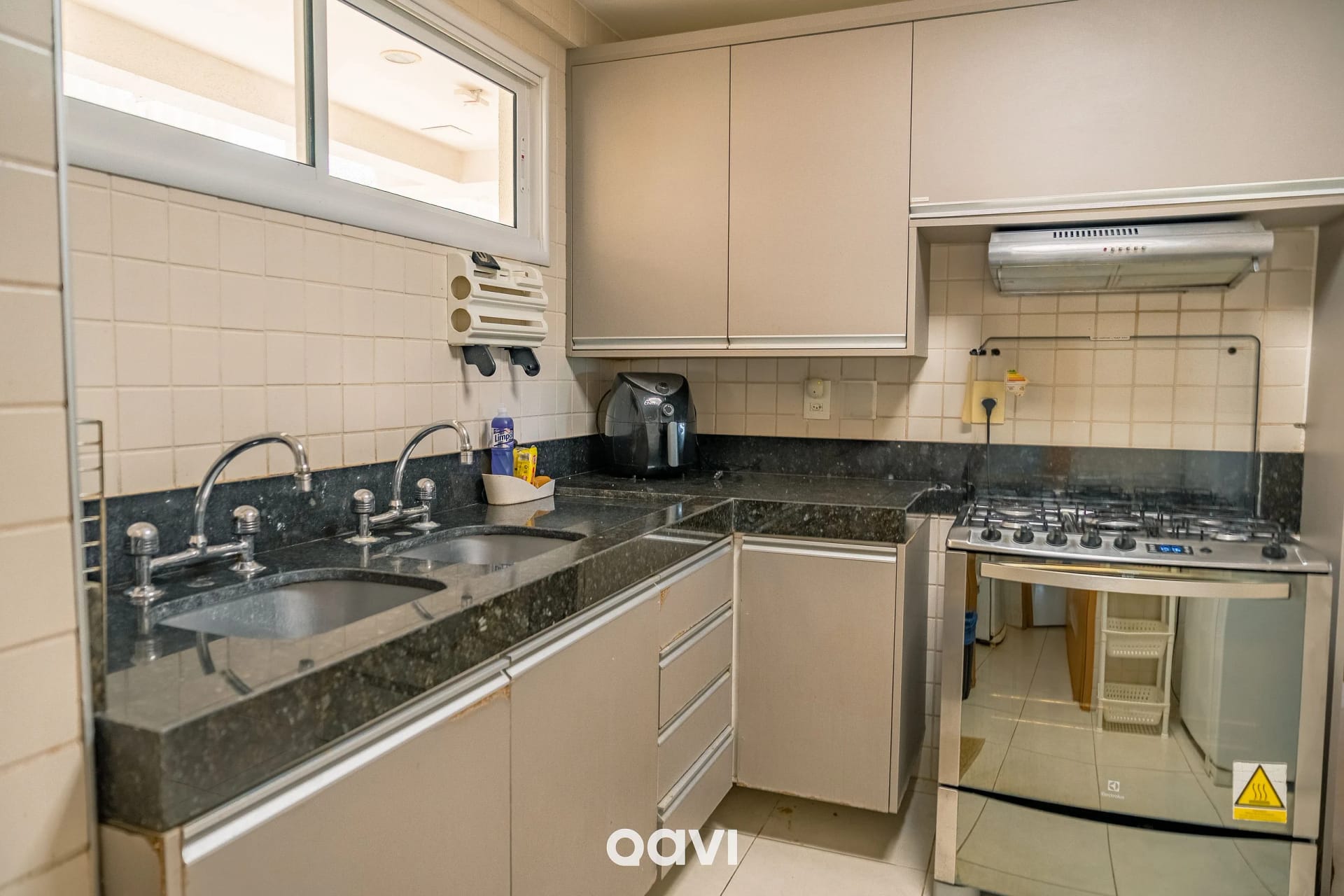 Cozinha ou kitnet — Apartamento Vista Mar Porto Brasil Pirangi by Qavi