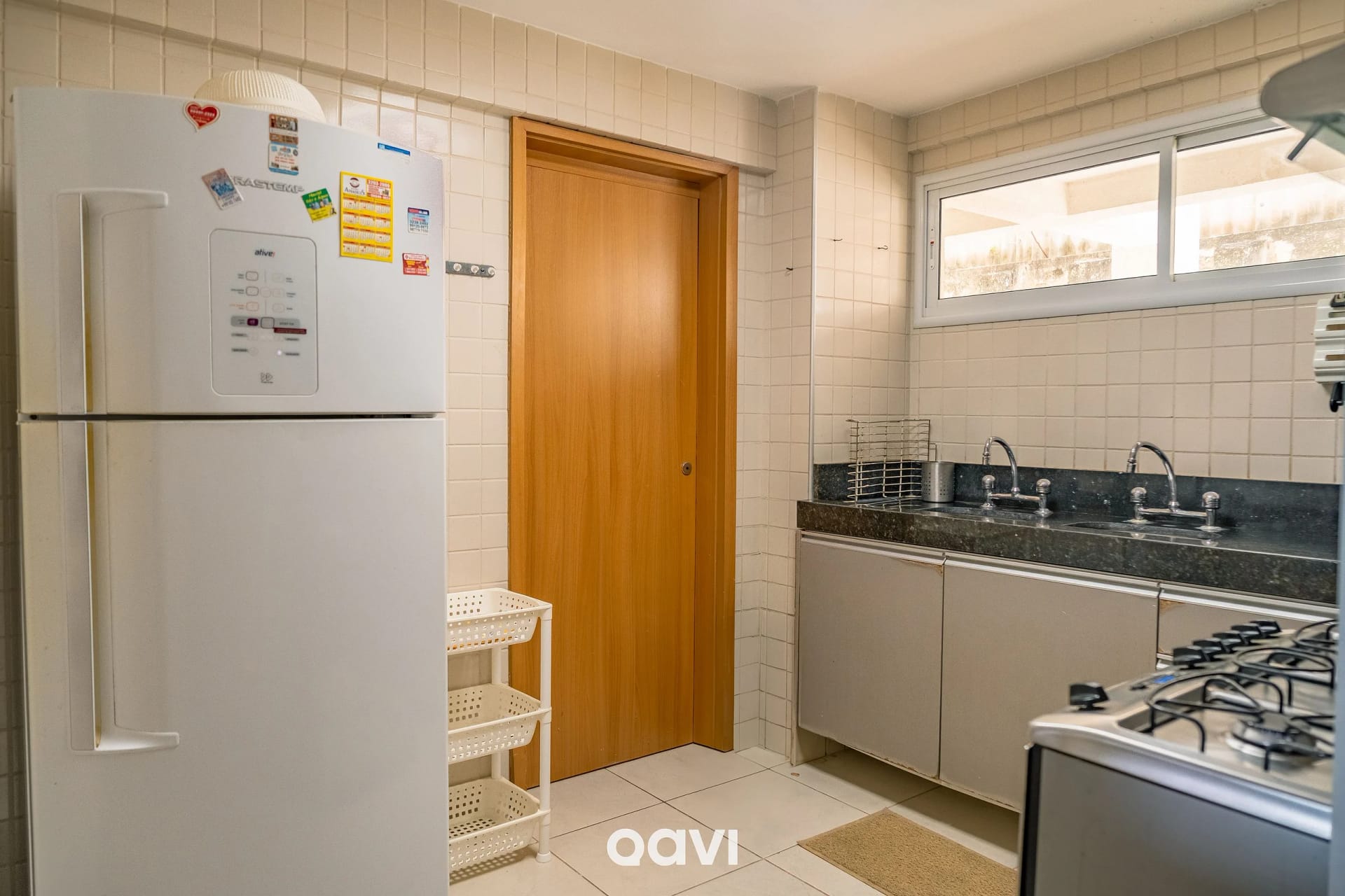 Cozinha ou kitnet — Apartamento Vista Mar Porto Brasil Pirangi by Qavi