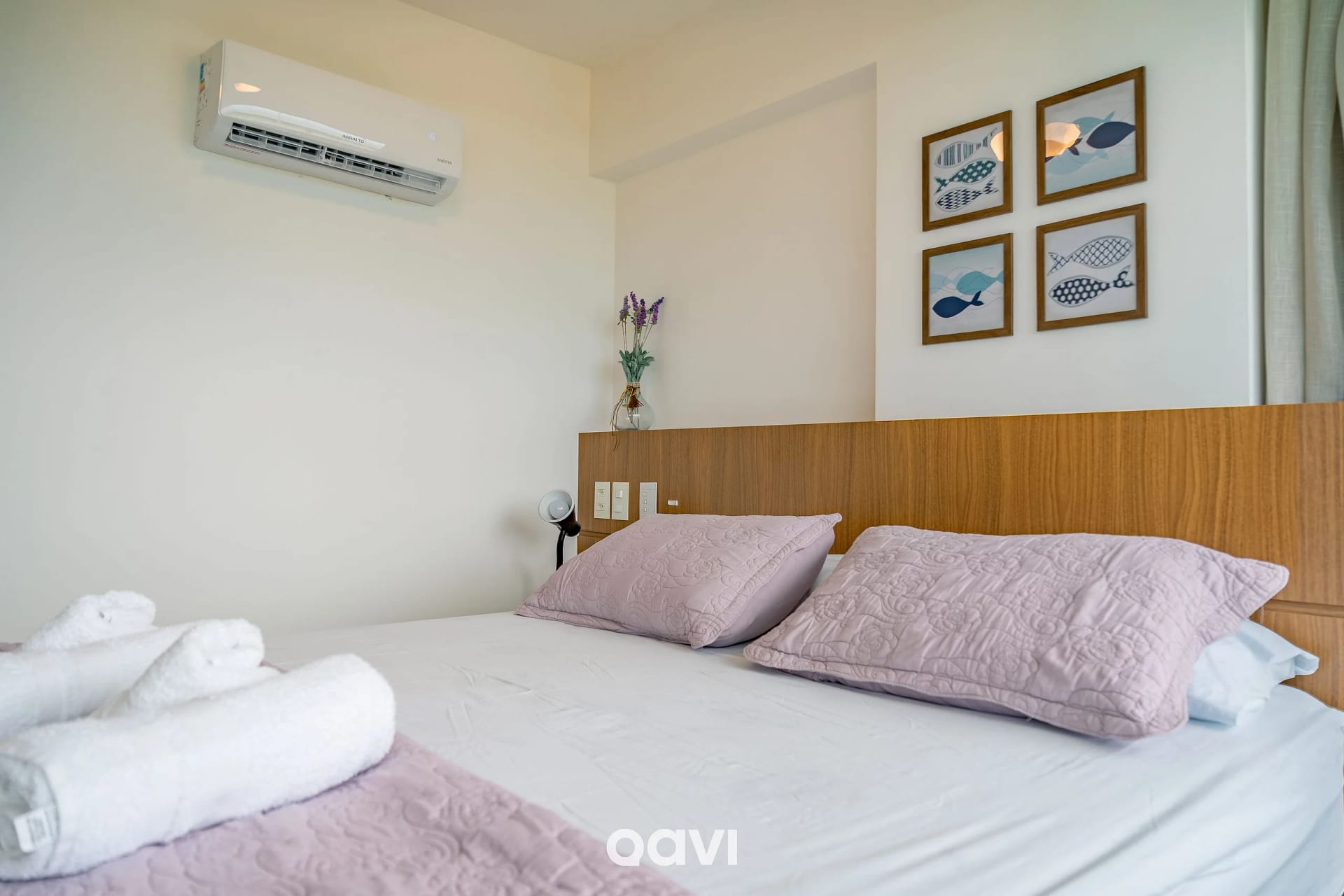 Quarto — Apartamento Vista Mar Porto Brasil Pirangi by Qavi