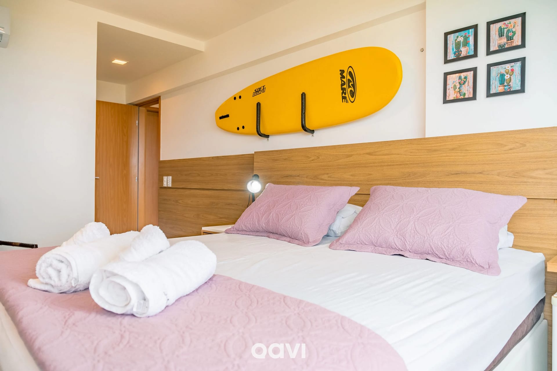 Quarto — Apartamento Vista Mar Porto Brasil Pirangi by Qavi