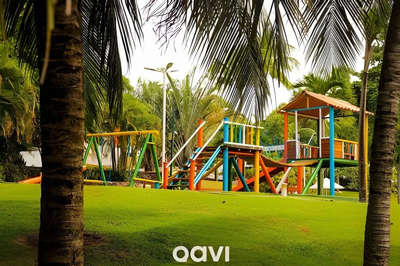 Parquinho infantil — Apartamento Vista Mar Porto Brasil Pirangi by Qavi