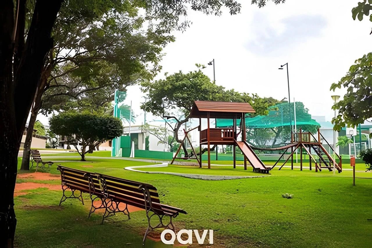 Parquinho infantil — Apartamento Vista Mar Porto Brasil Pirangi by Qavi