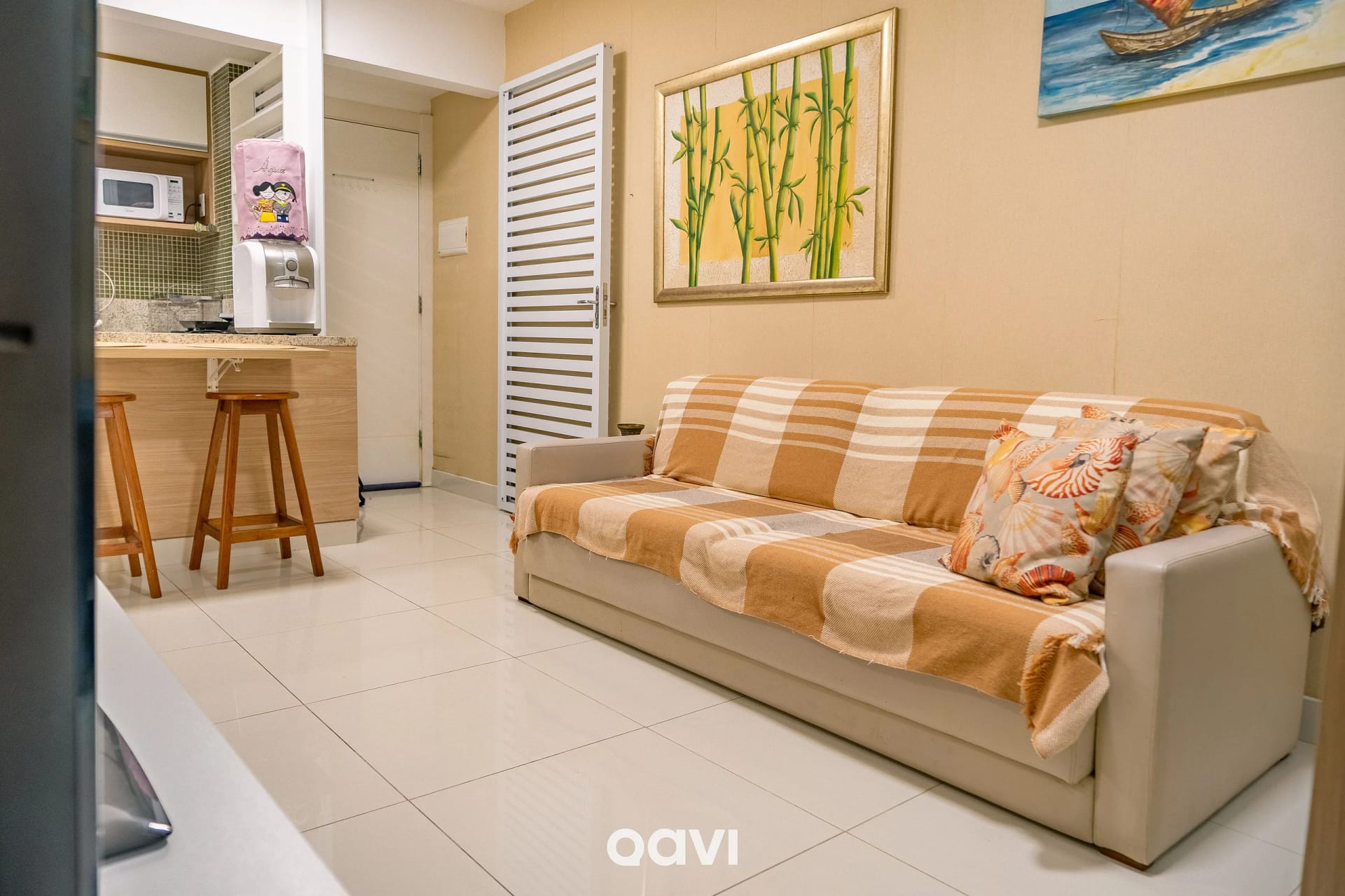 Sala de Estar — Resort In Mare a Beira Mar em Cotovelo by Qavi