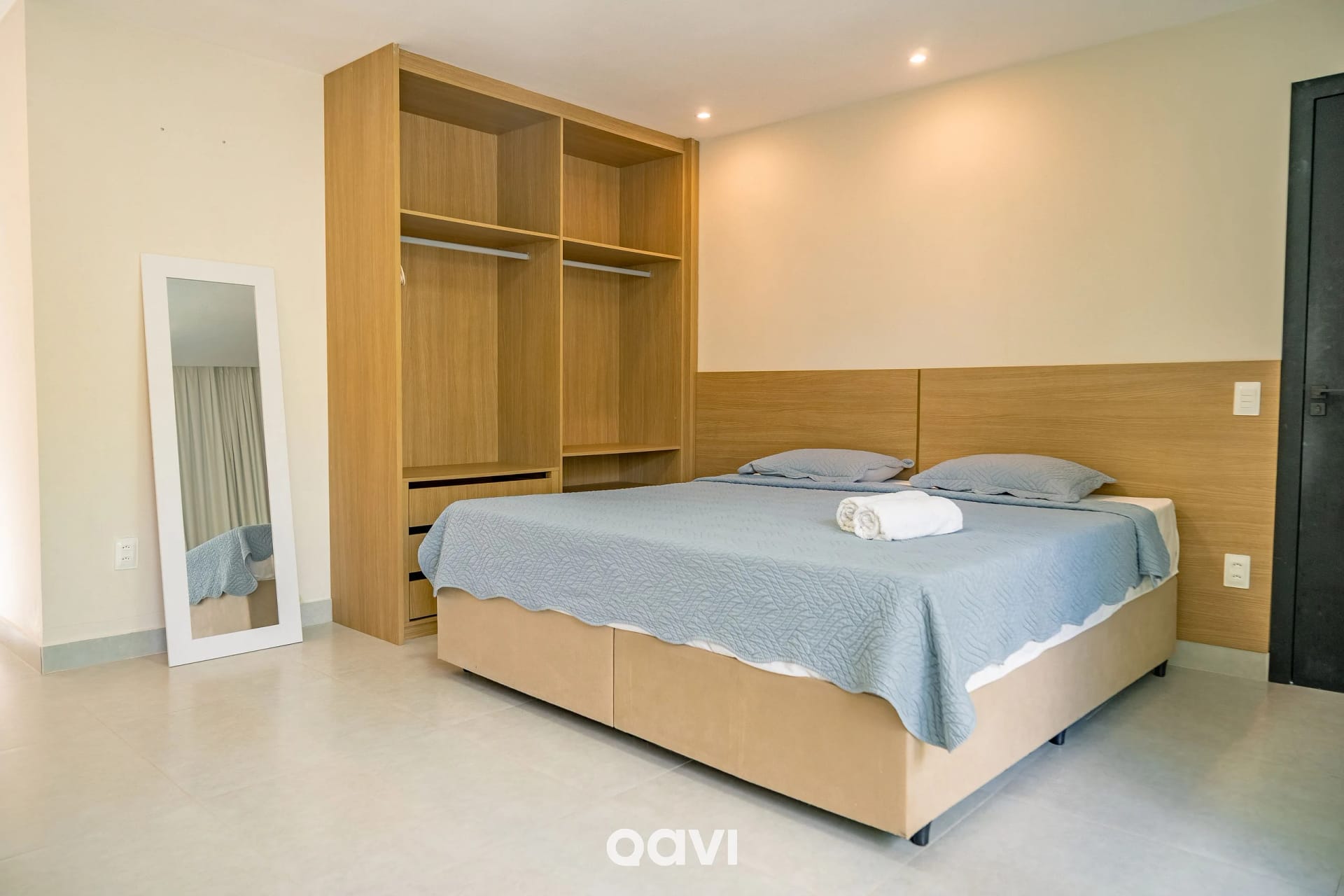 Quarto — Casa com Piscina Privativa em condomínio Maxlife11 - By Qavi