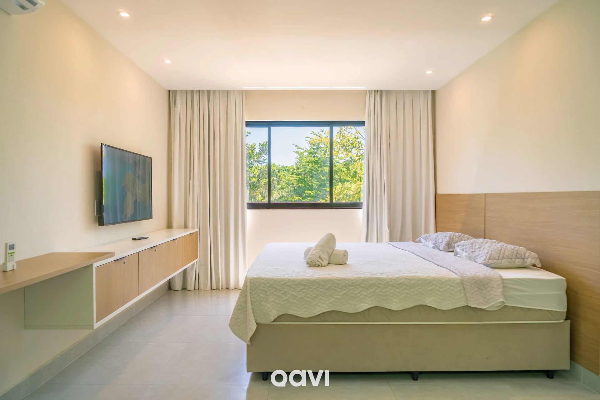 Quarto — Casa com Piscina Privativa em condomínio Maxlife11 - By Qavi