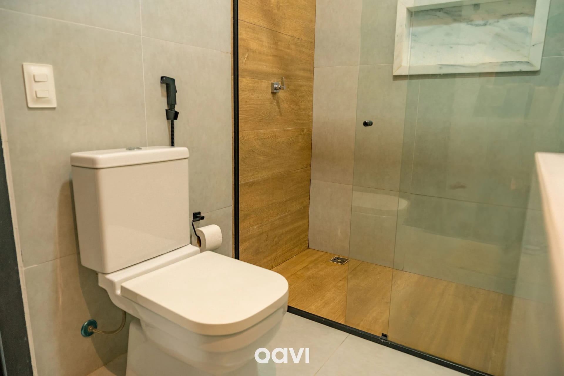 Banheiro — Casa com Piscina Privativa em condomínio Maxlife11 - By Qavi